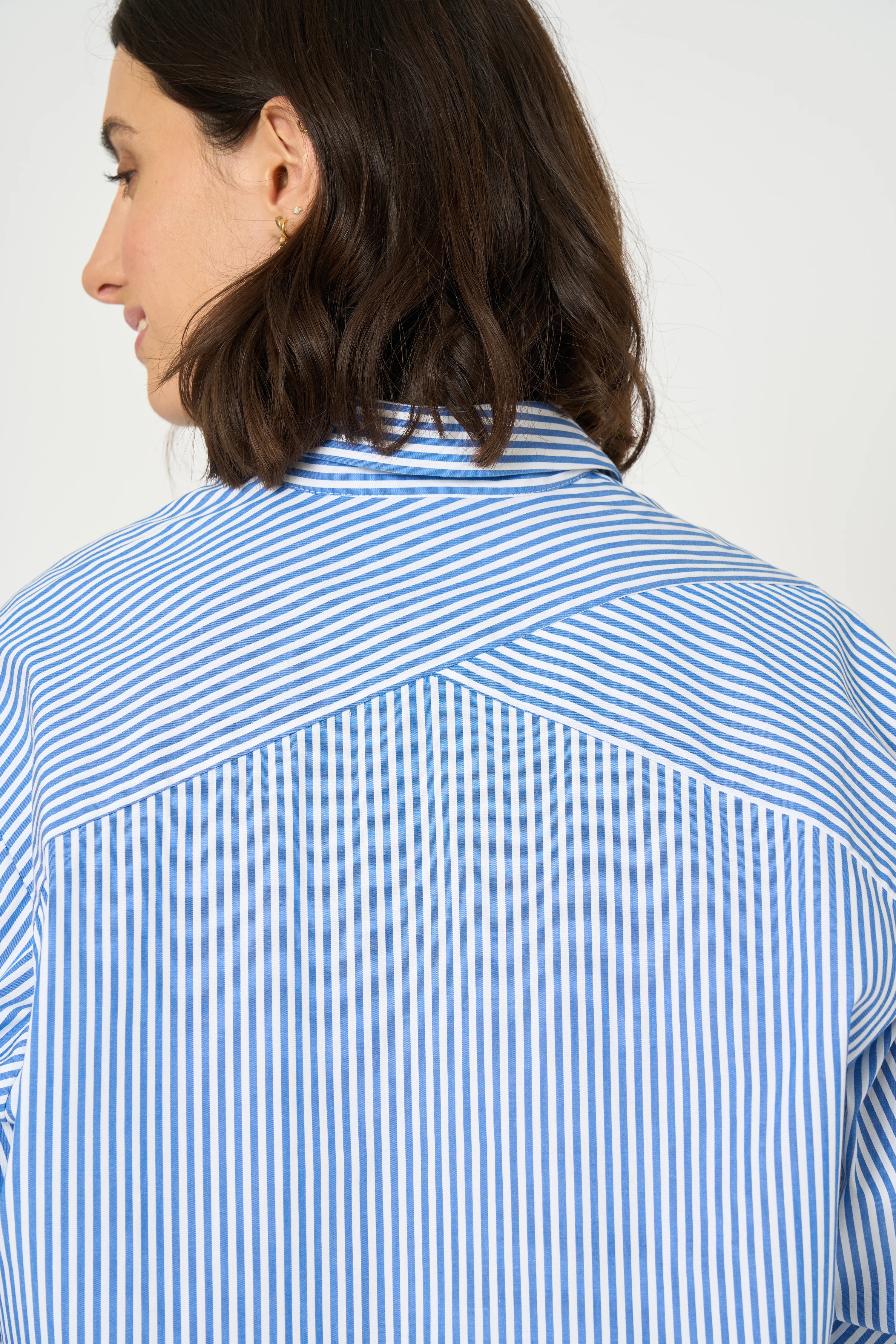 CHEMISE REJANE - BLEU STRIPES