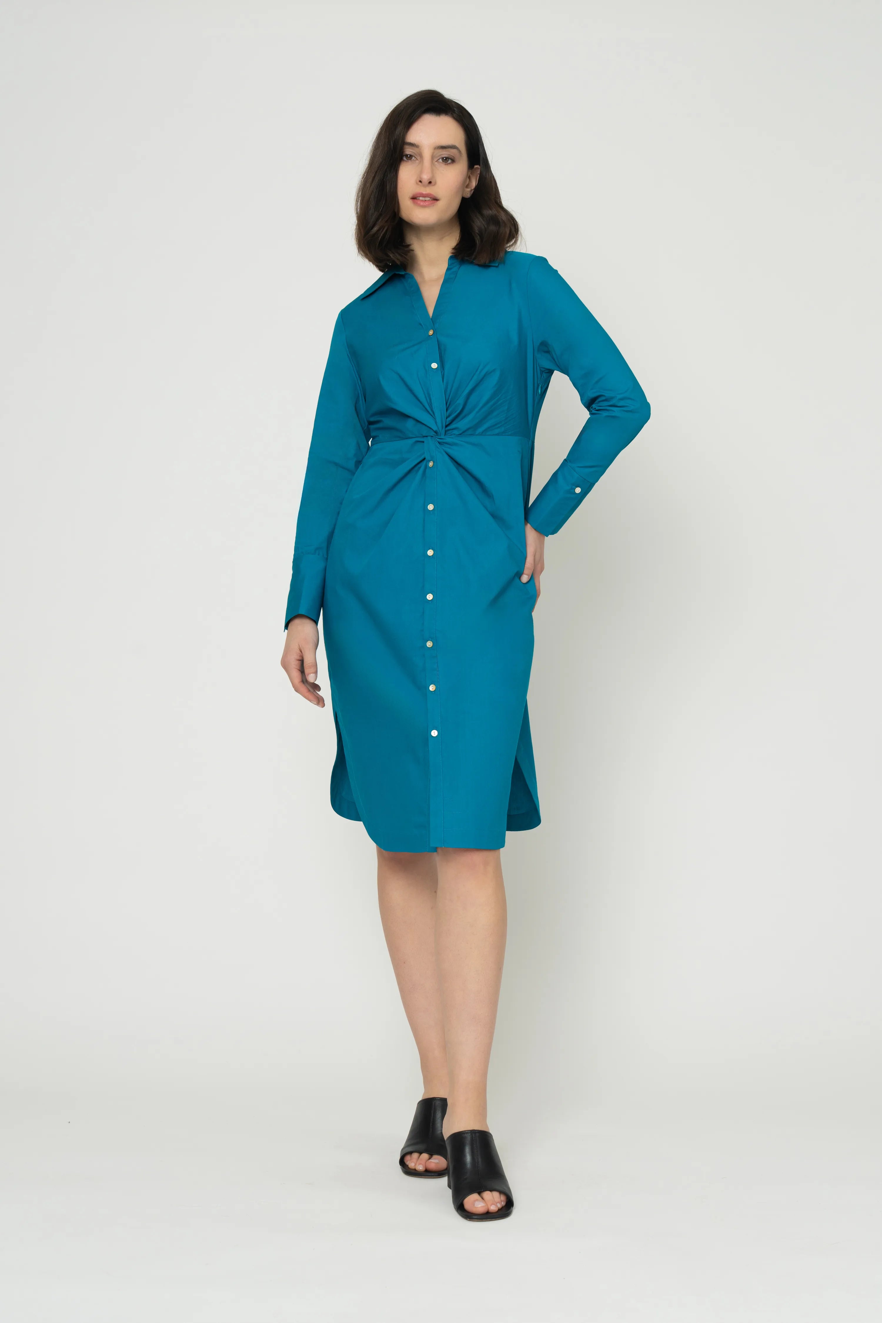 ROBE REZA - TURQUOISE