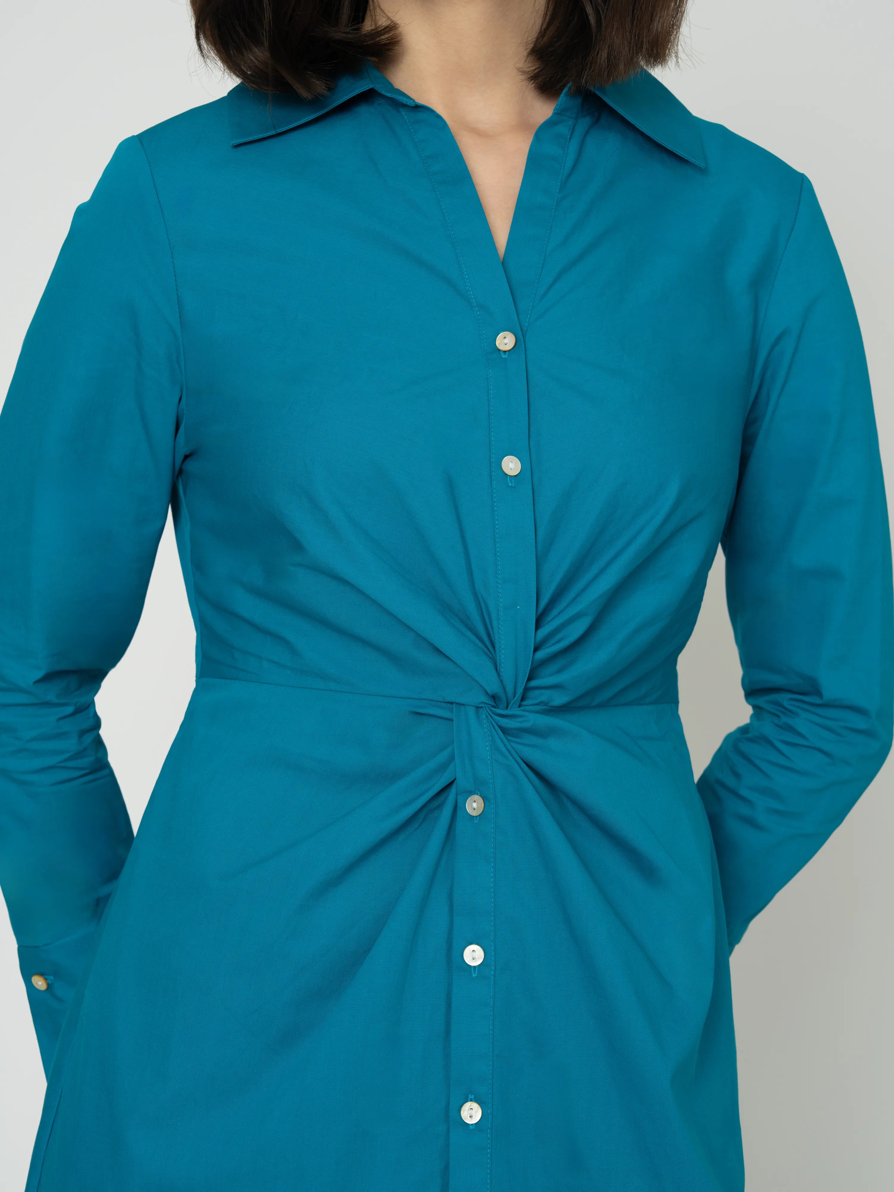 ROBE REZA - TURQUOISE