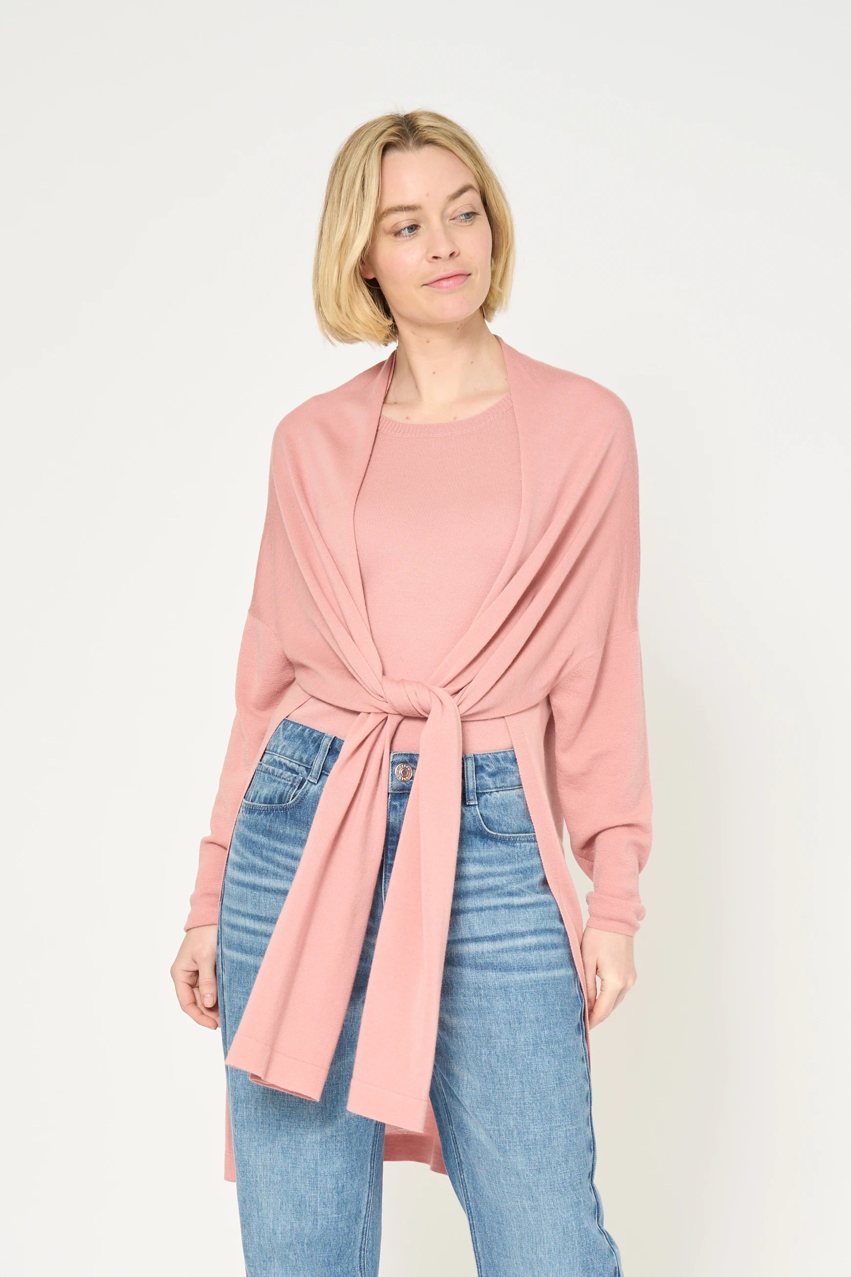 GILET MARC - ROSE TENDRE