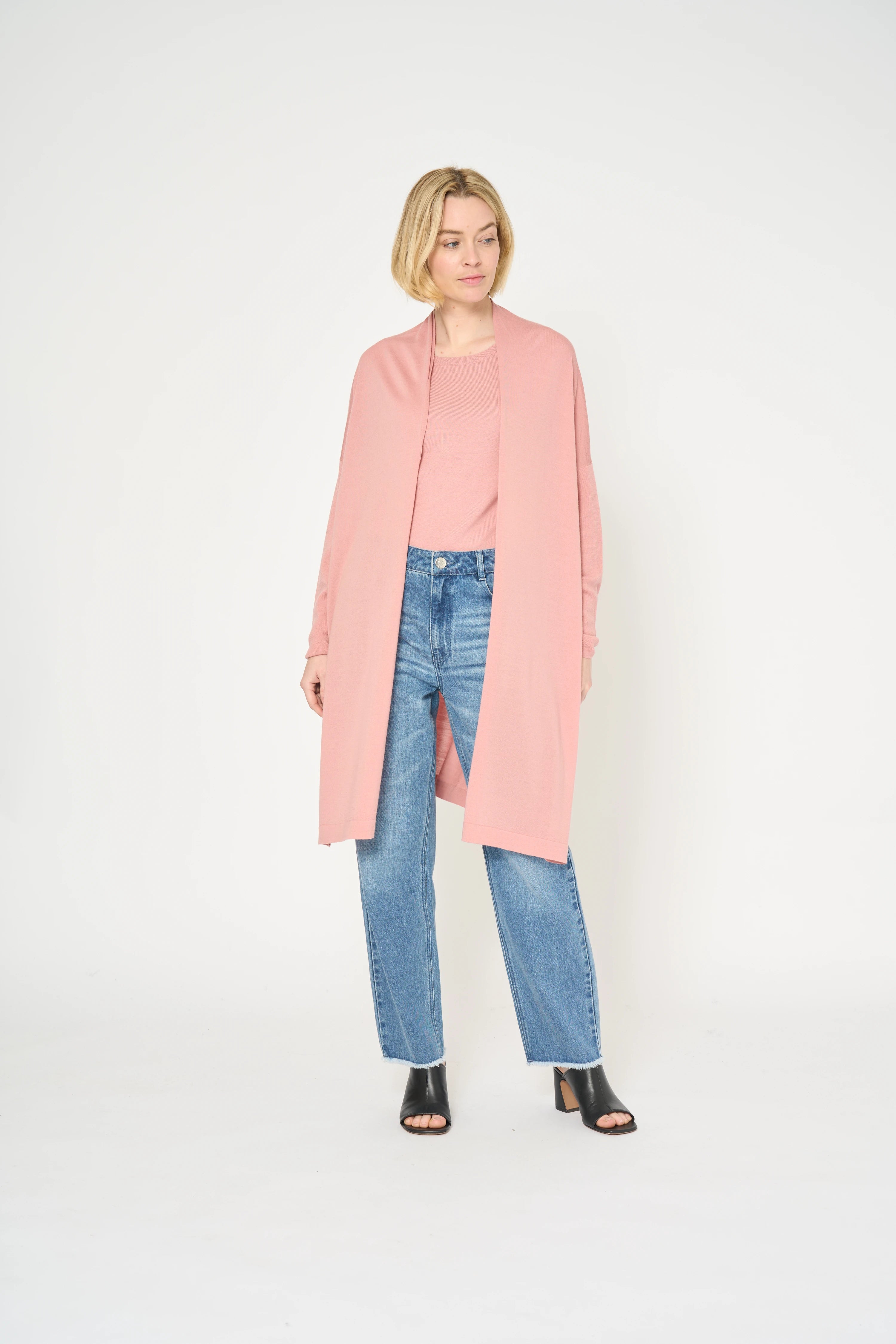 GILET MARC - ROSE TENDRE
