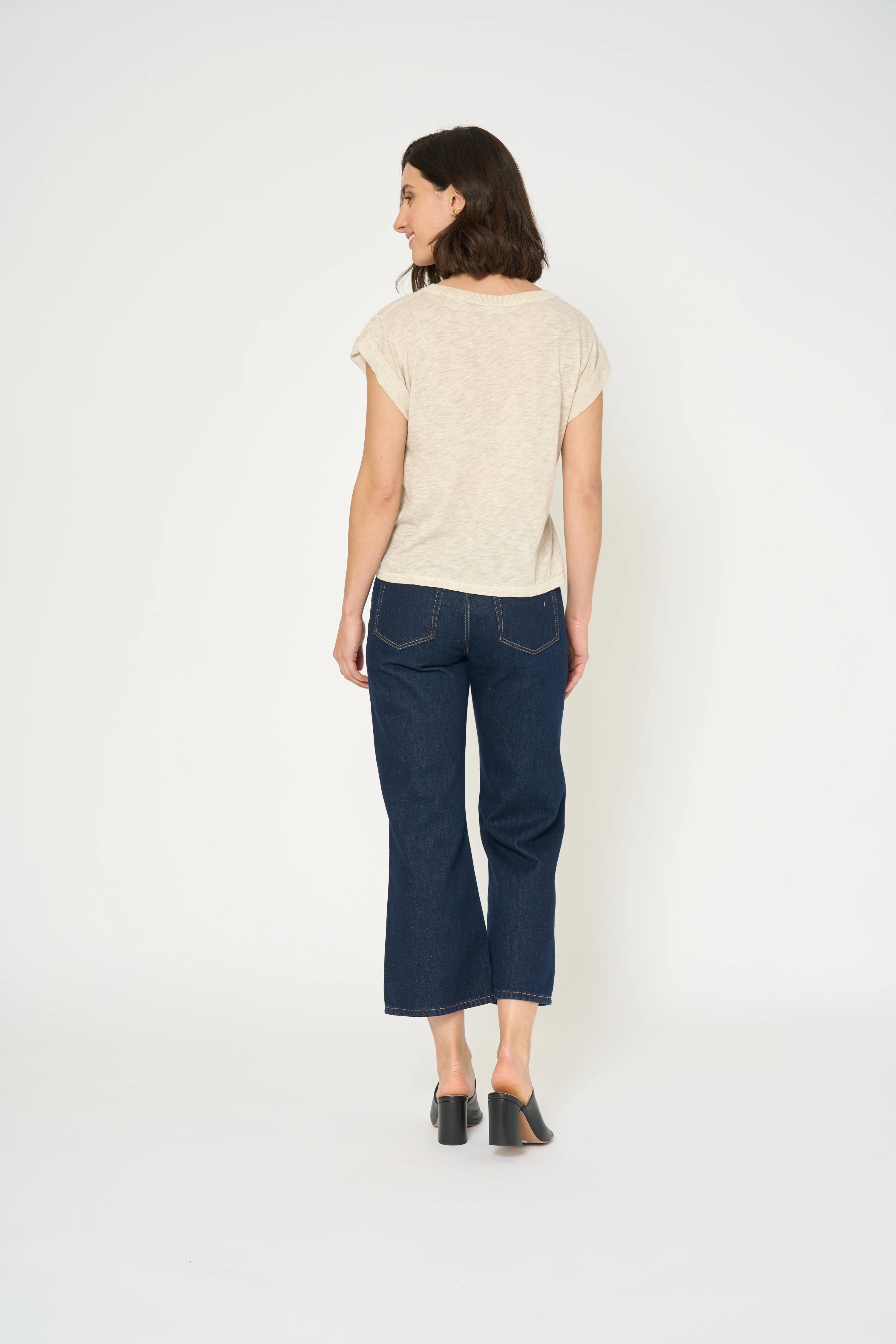 TSHIRT TYLER - BEIGE CHINE