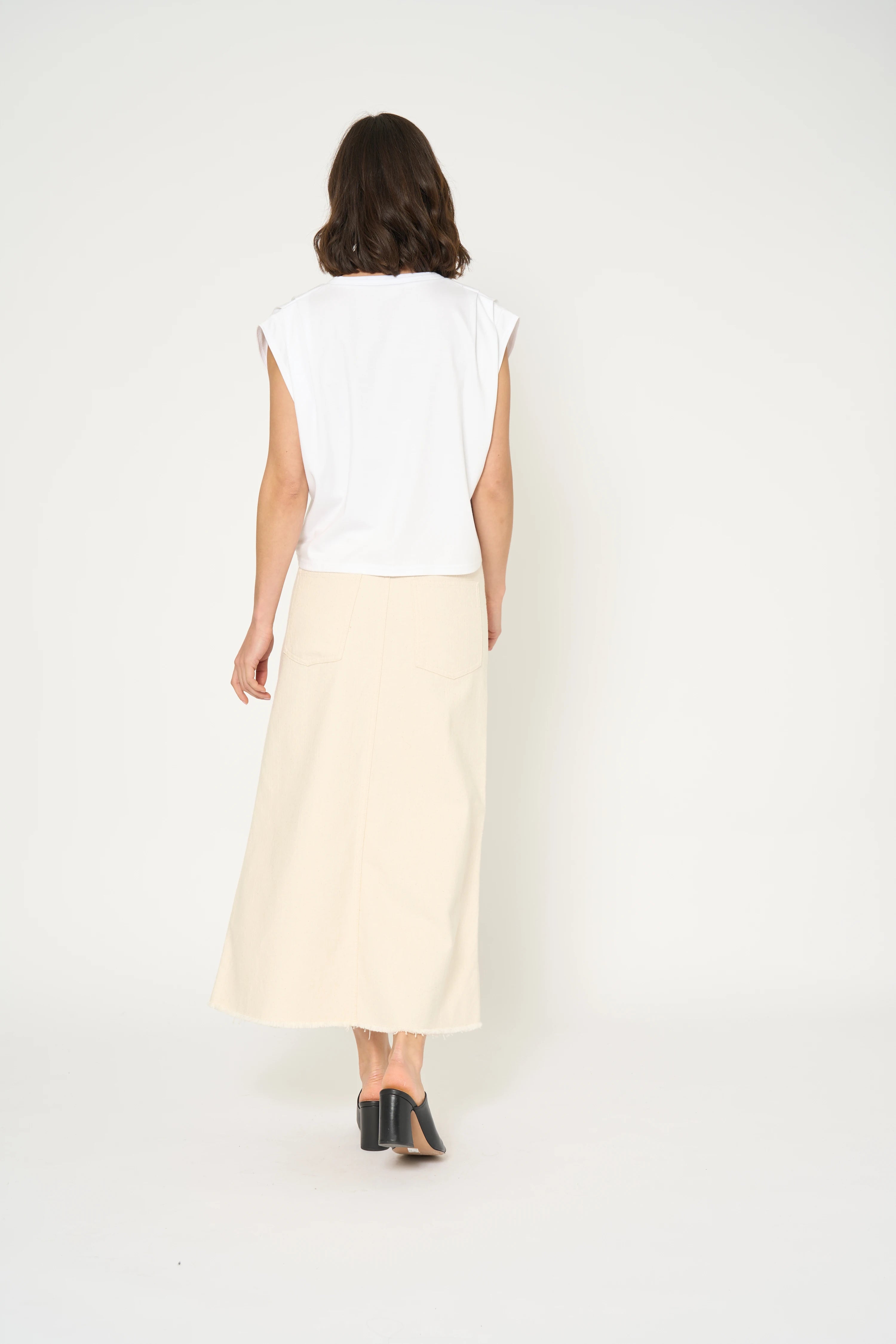TSHIRT TANIS - BLANC