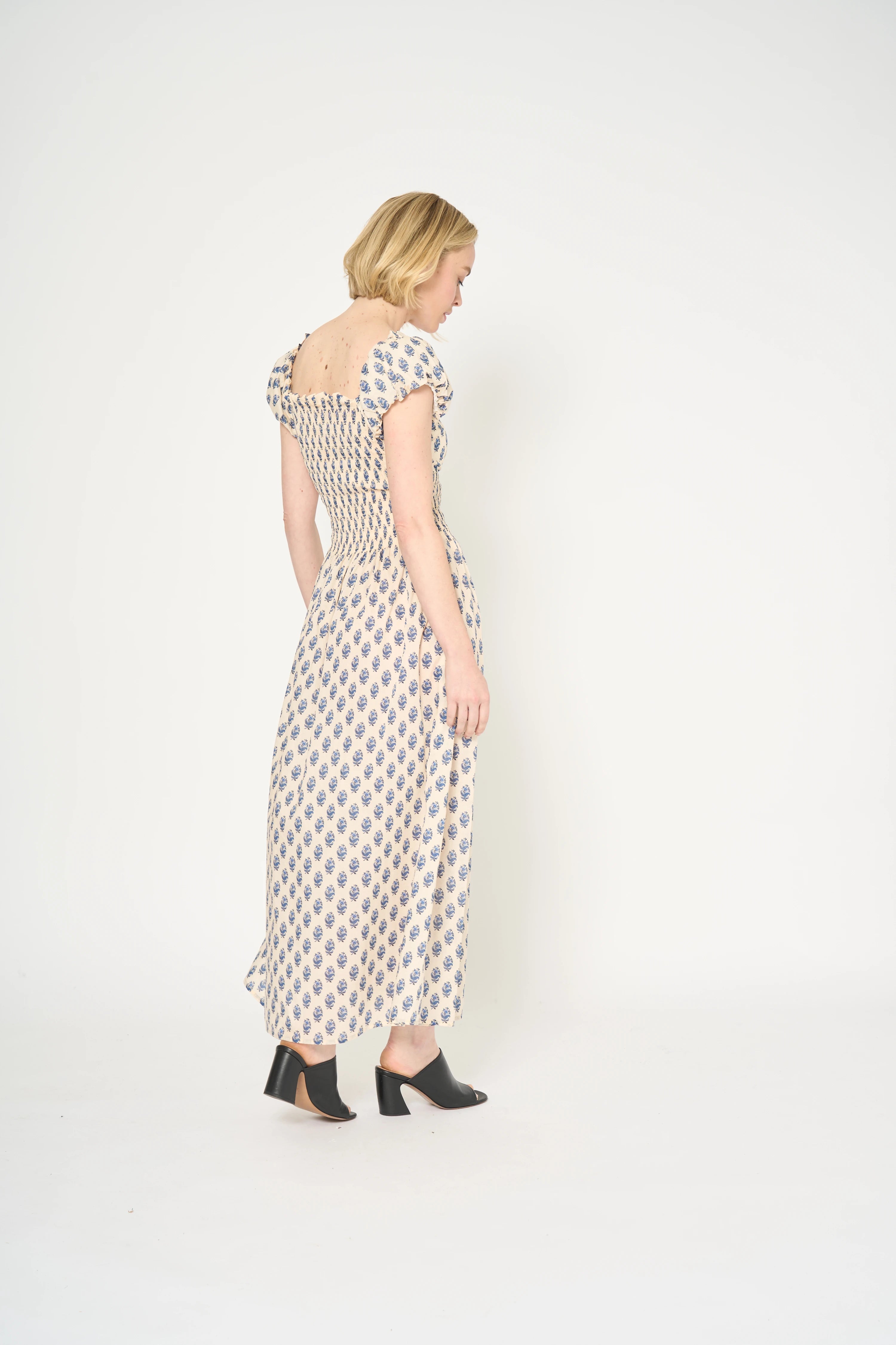 ROBE SOAN - PRINT PROVENCE BLUE