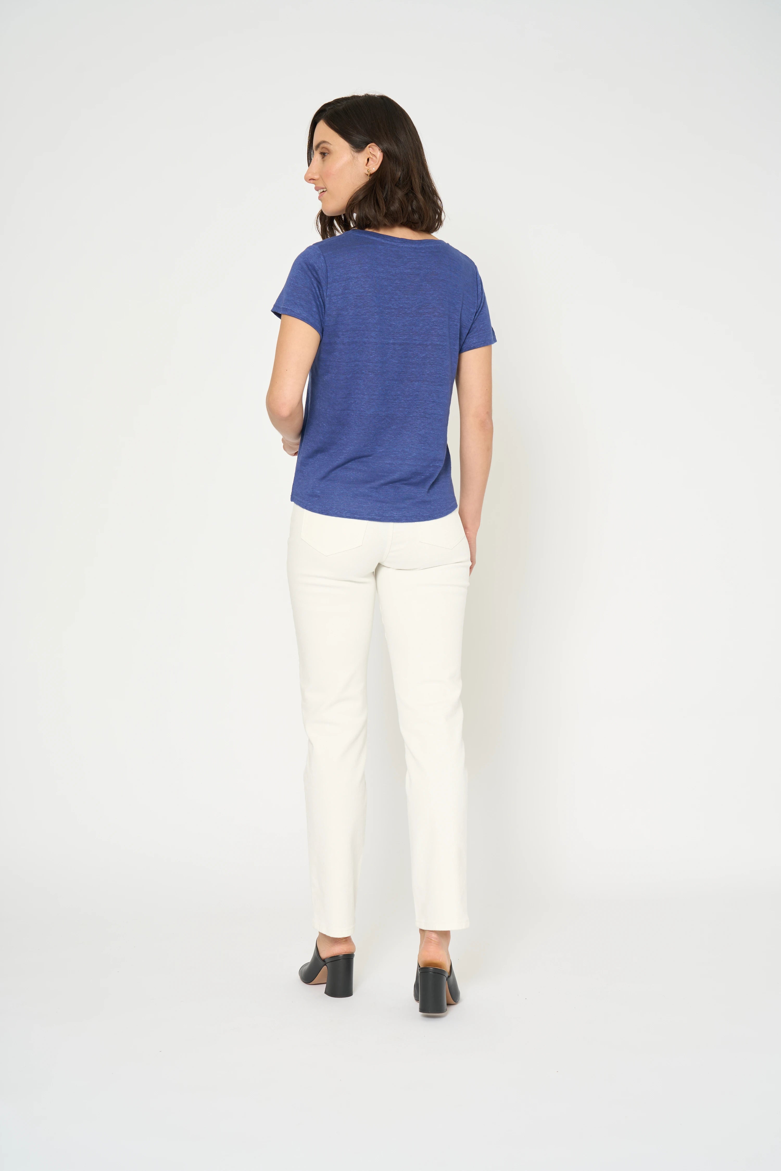 TSHIRT TANISHA - BLEU ROI