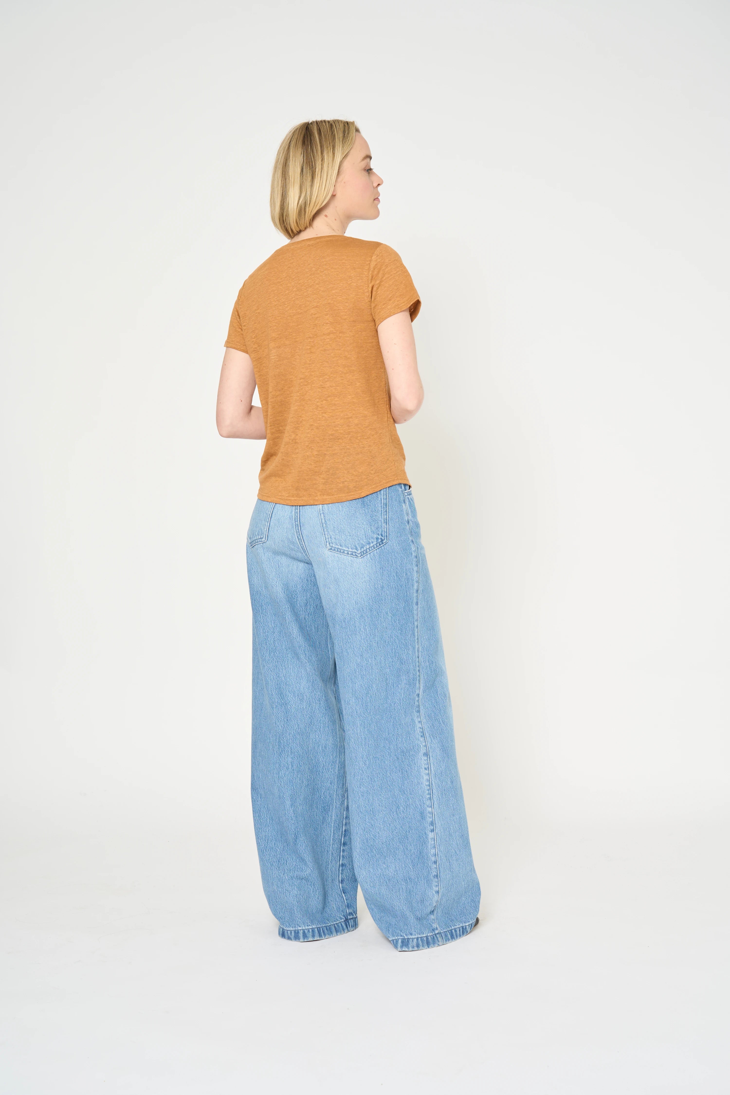TSHIRT TANISHA - CAMEL