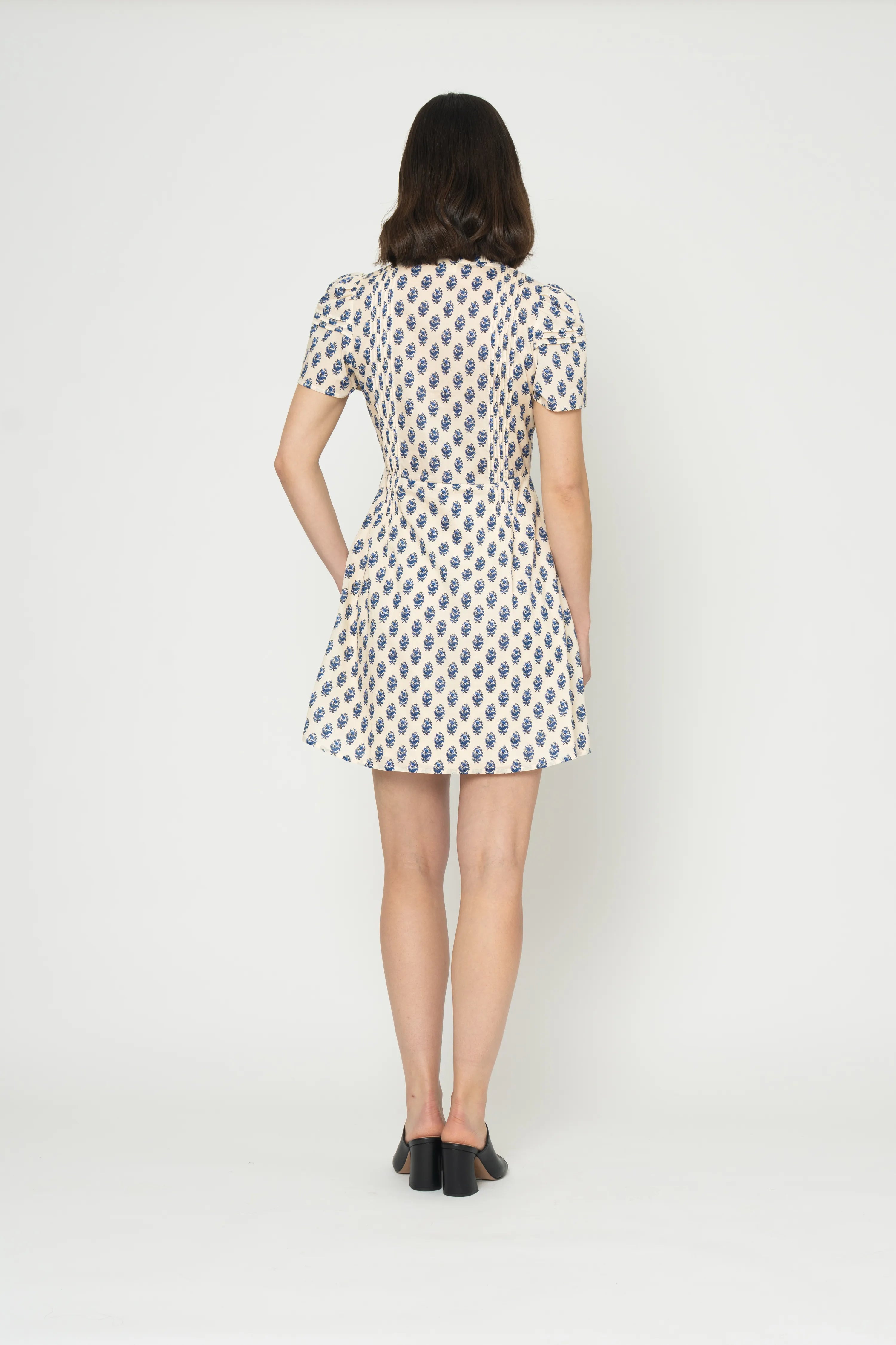 ROBE SOLYNE - PRINT PROVENCE BLUE