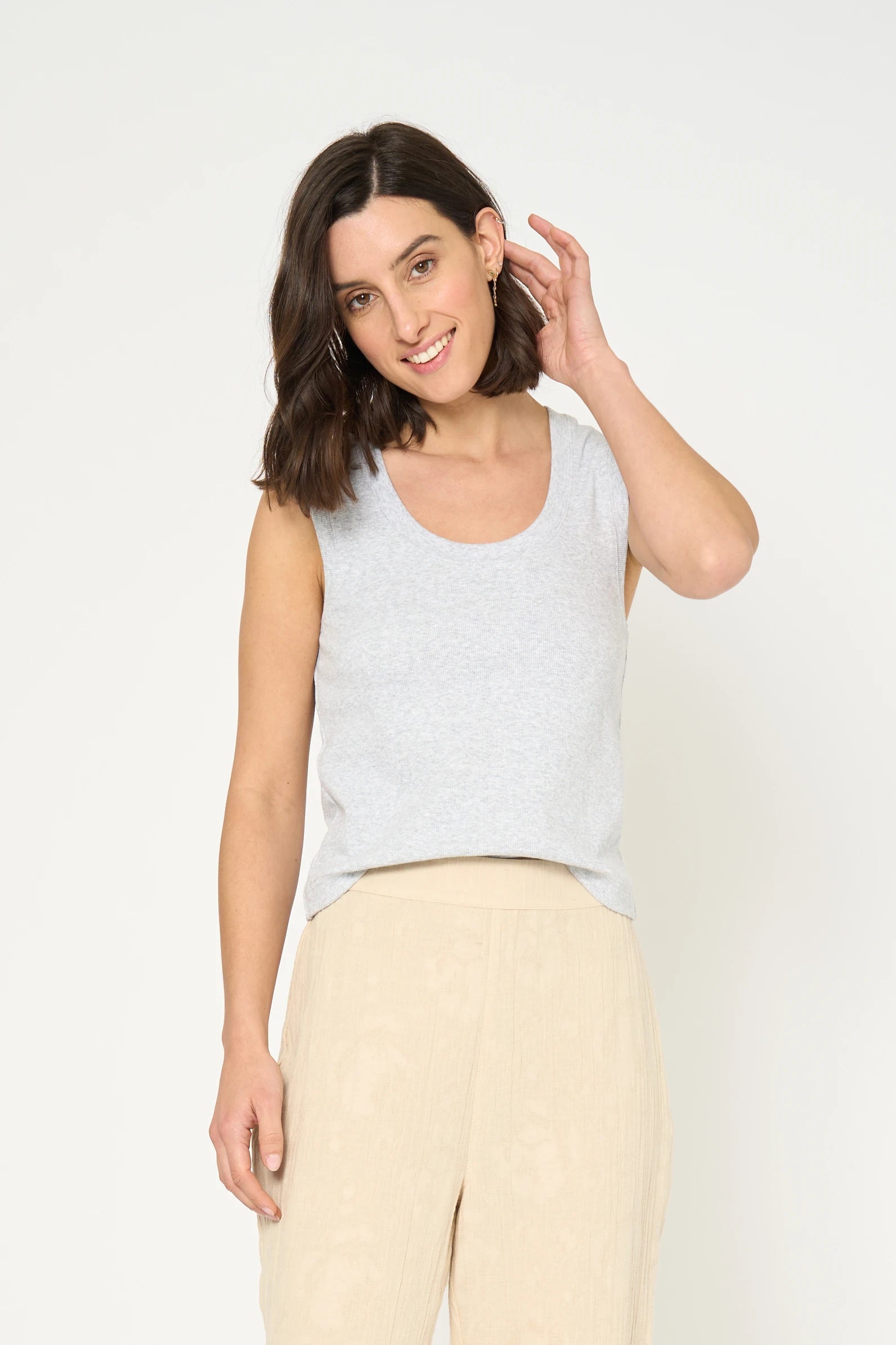 PANTALON ANIS - ARGILE