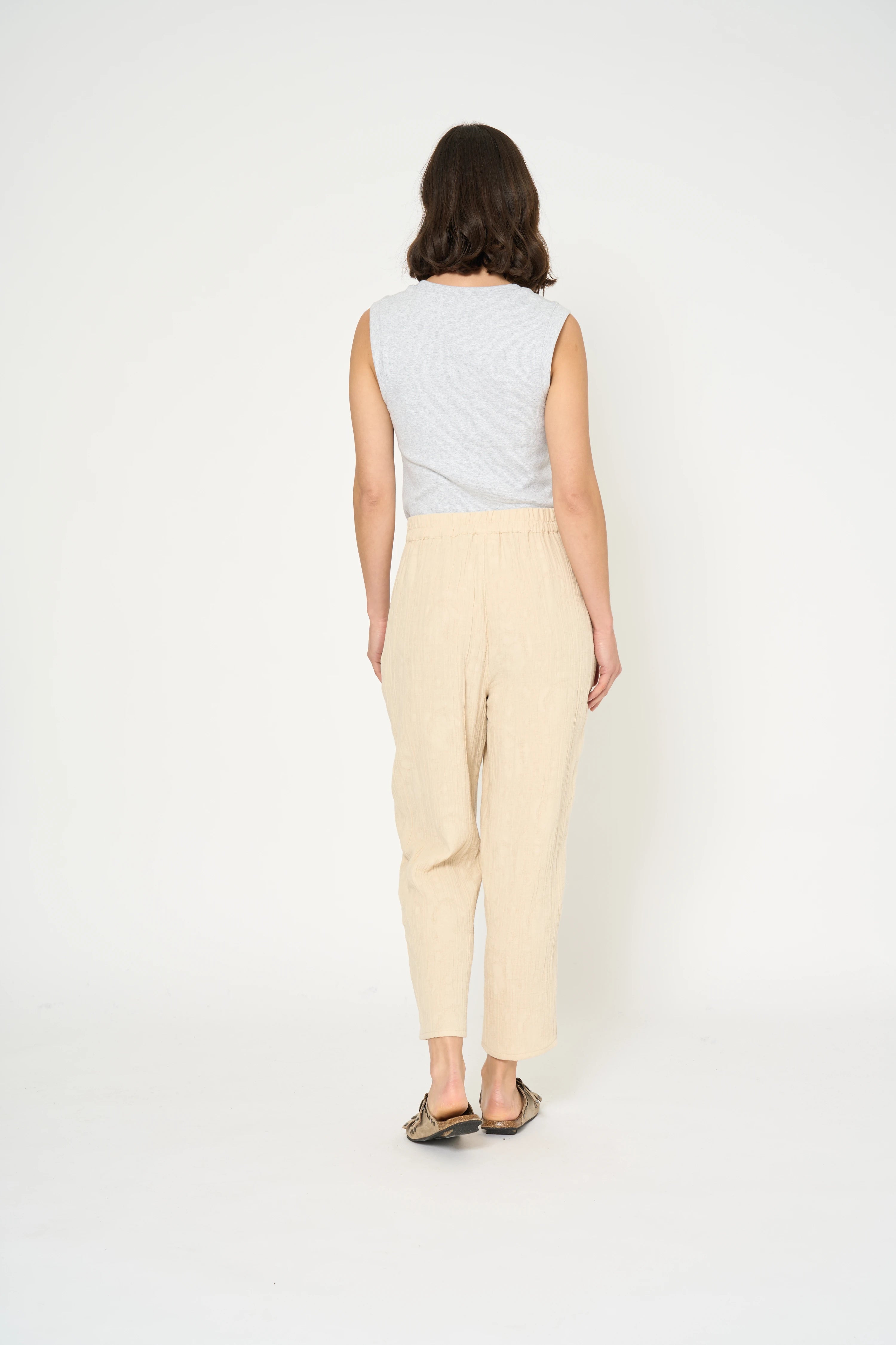 PANTALON ANIS - ARGILE