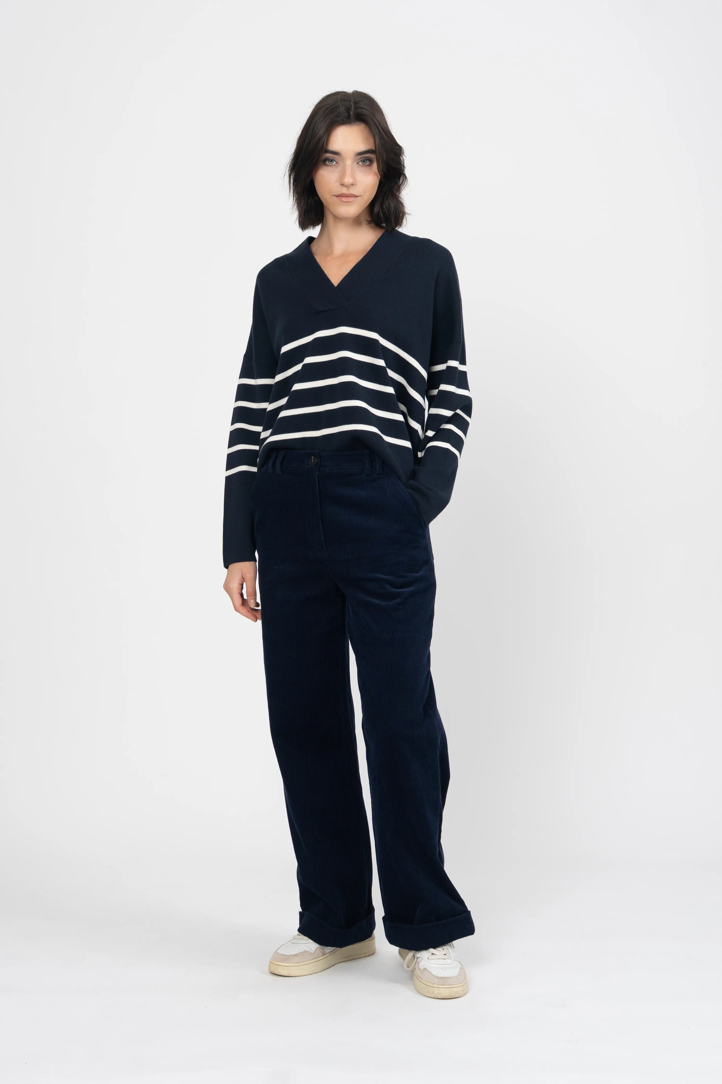 PANTALON LAURIS - MARINE