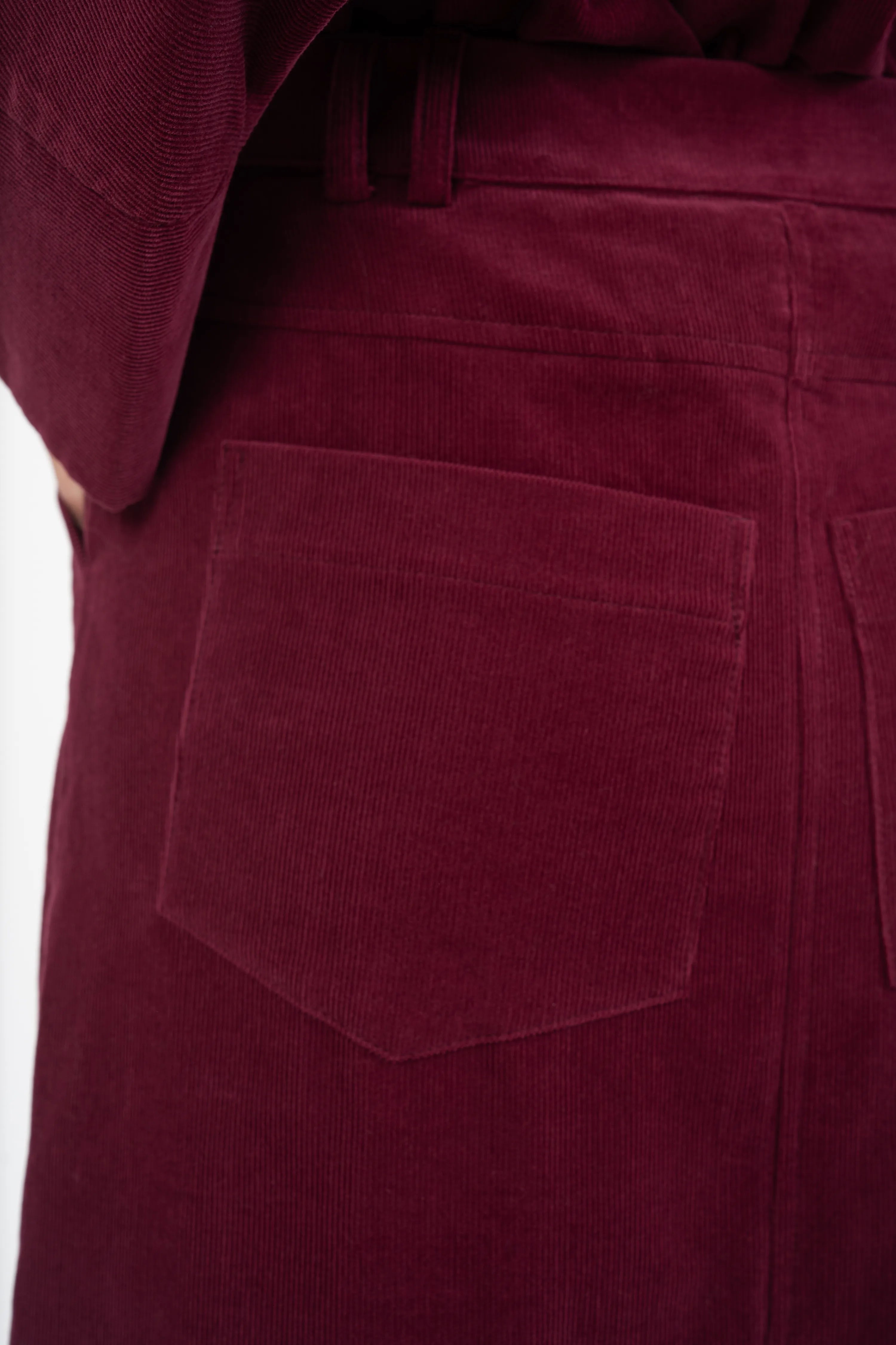 JUPE REGIA - BURGUNDY