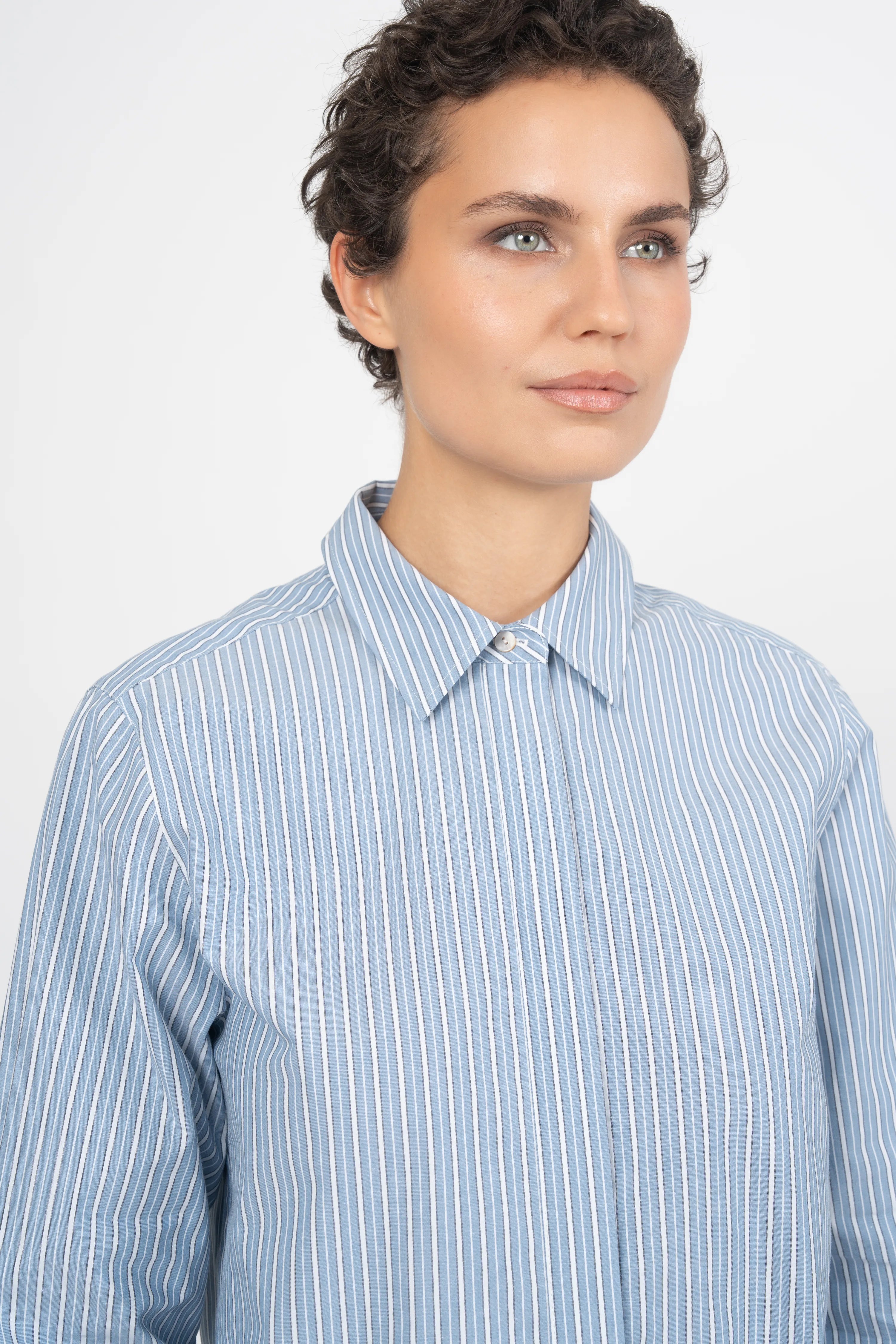 CHEMISE POLINA - BLUE STRIPES