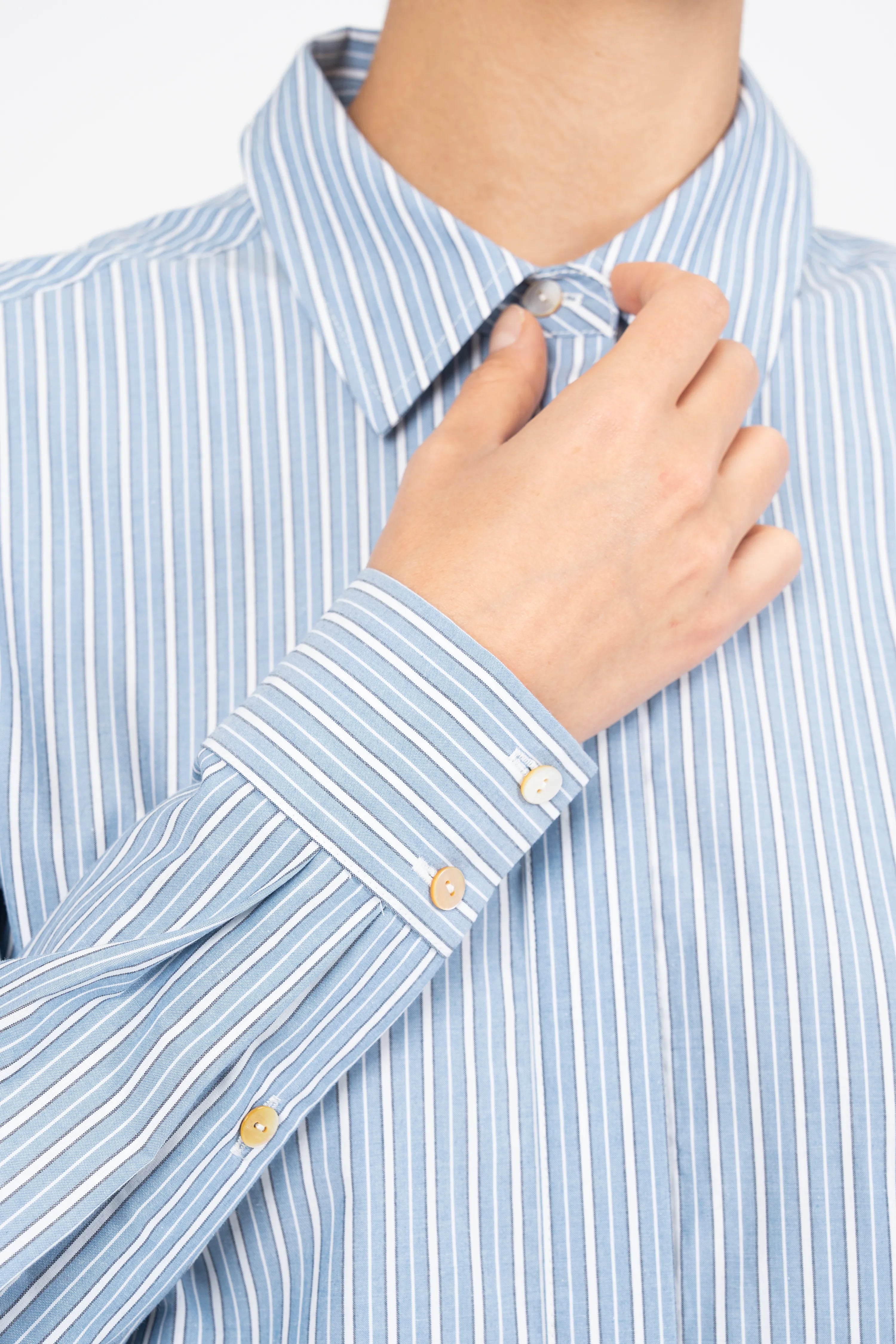 CHEMISE POLINA - BLUE STRIPES