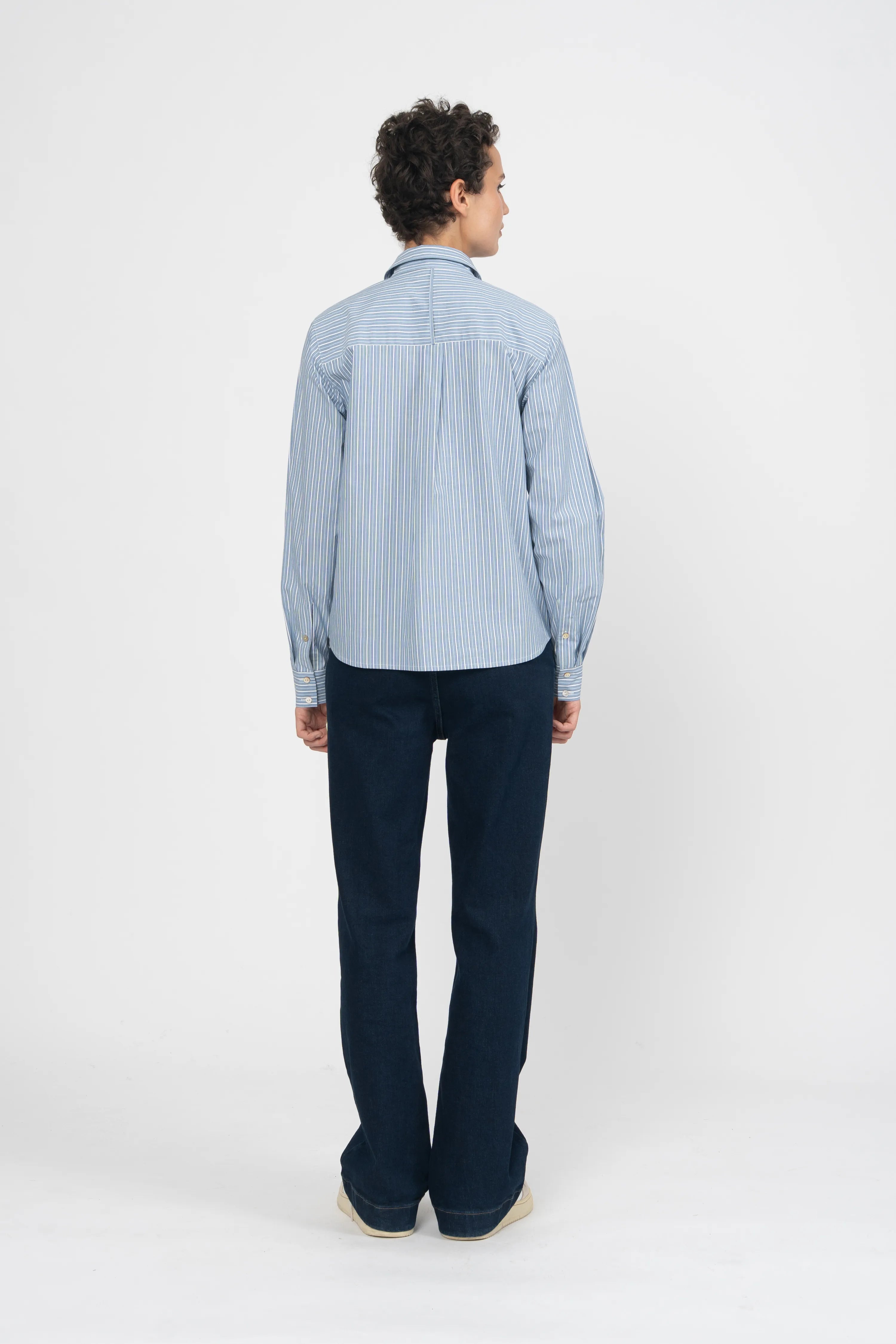 CHEMISE POLINA - BLUE STRIPES