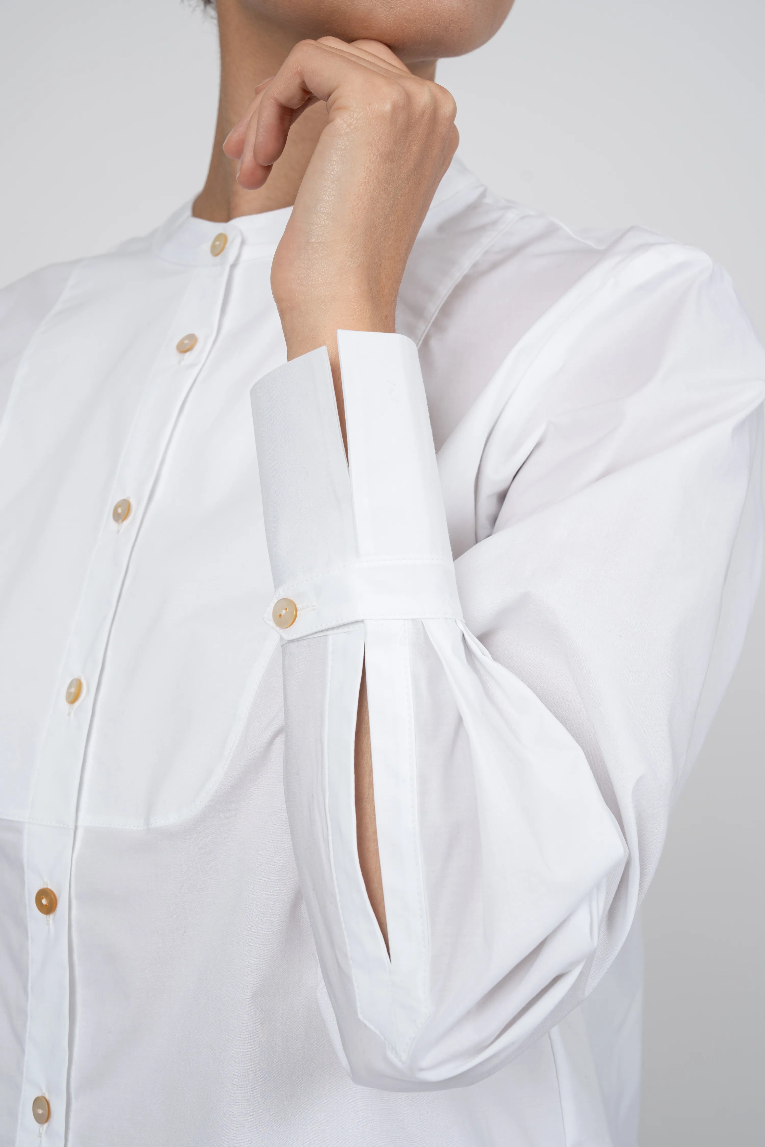 CHEMISE POLINE - BLANC
