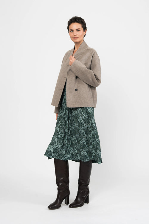 MANTEAU FLORIANE - TAUPE