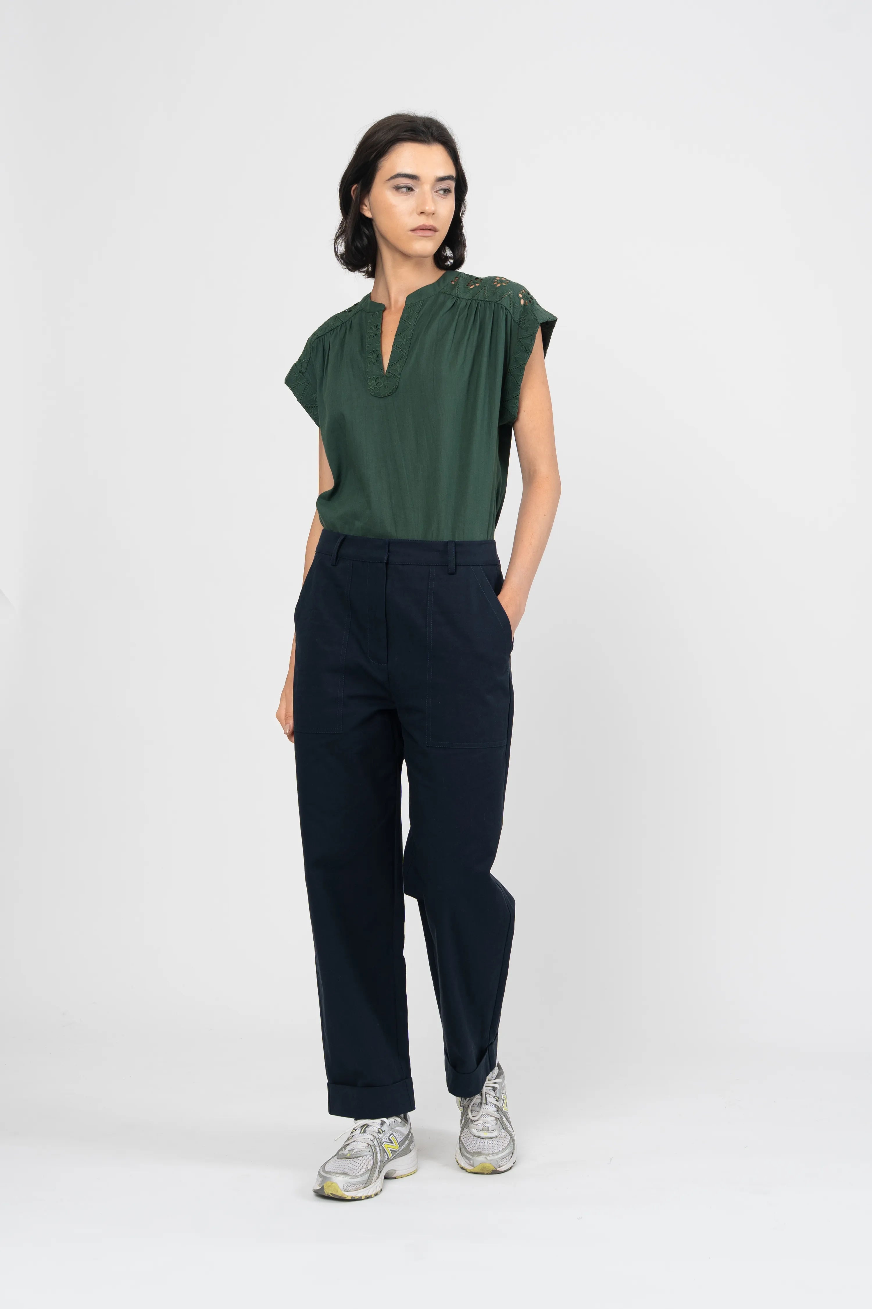 PANTALON CLEO - NAVY