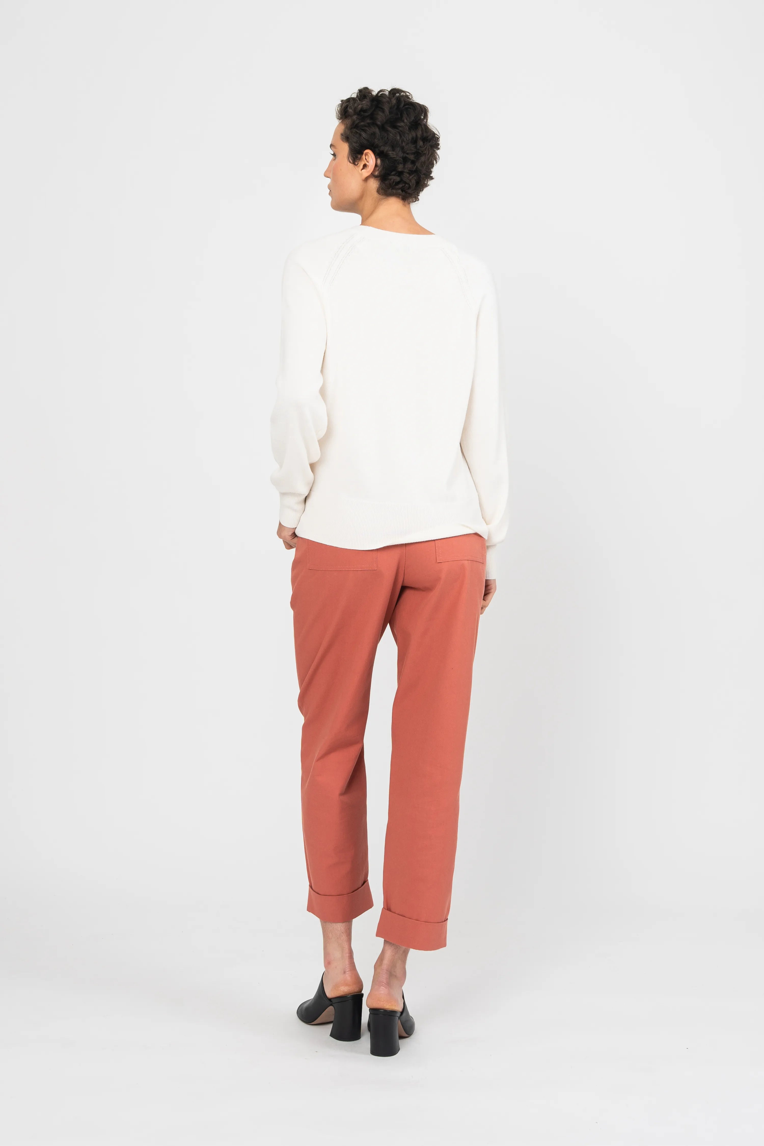 PANTALON CLEO - TERRACOTTA