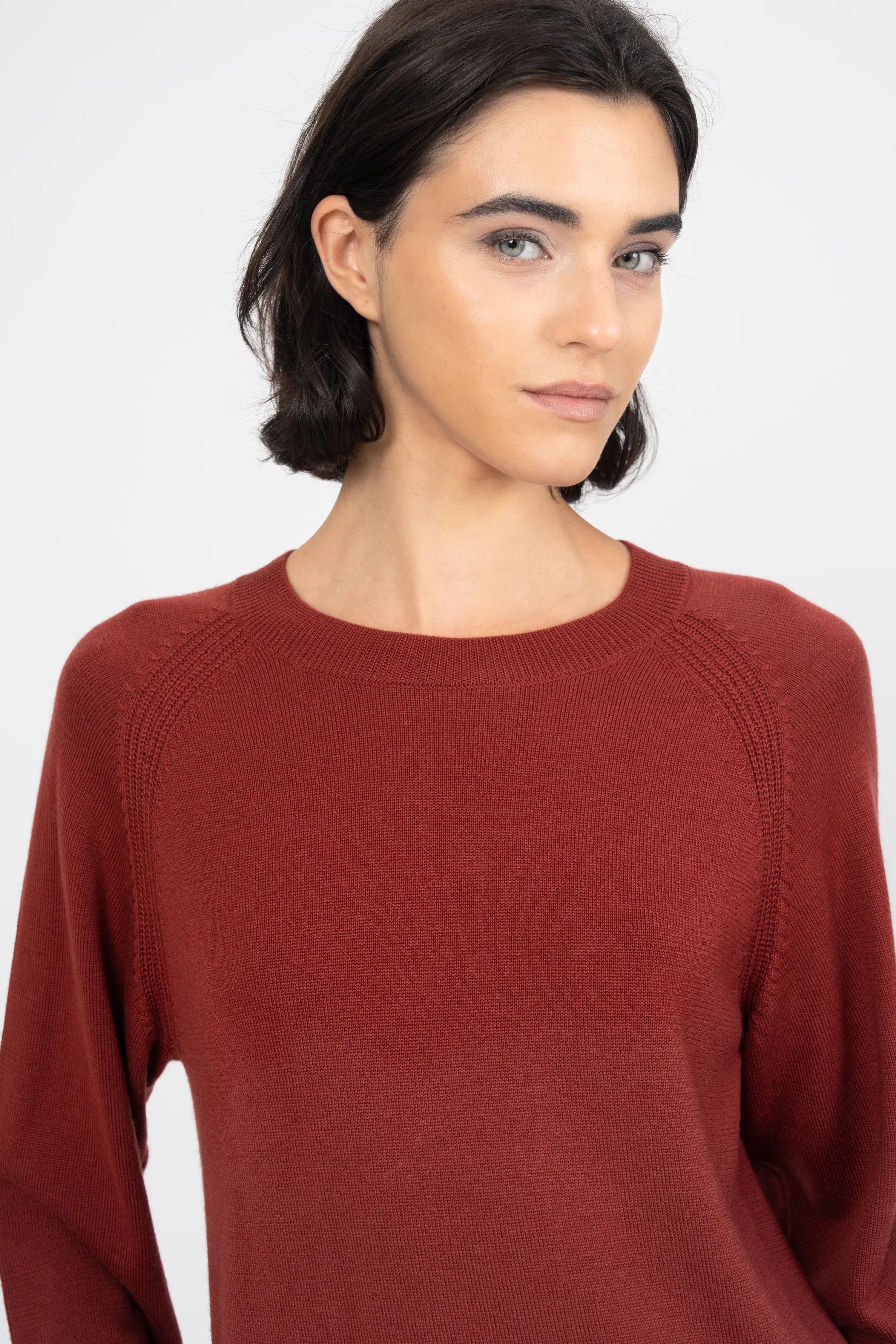 PULL MILLIE - BRIQUE