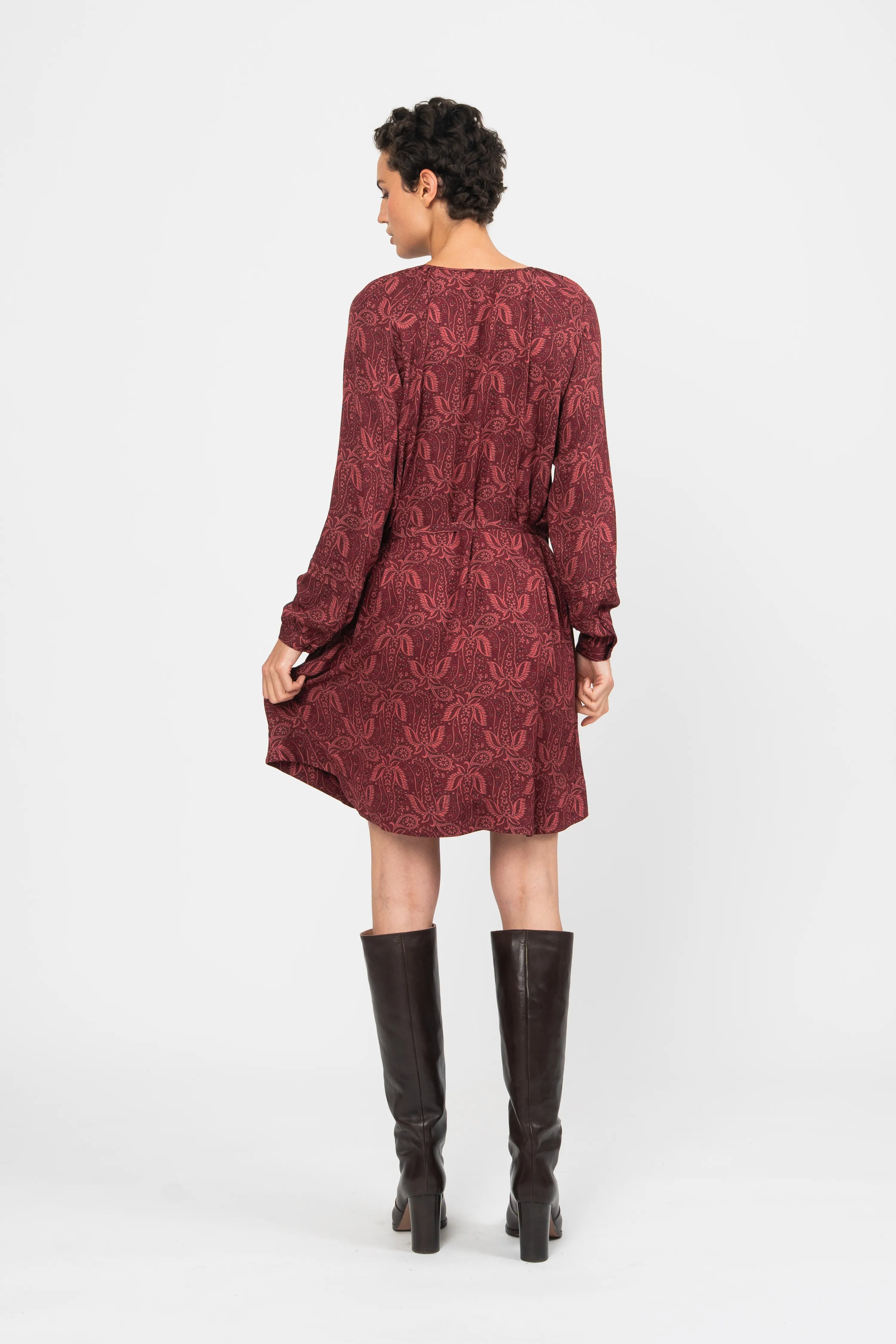 ROBE ELEA - PRINT PAISLEY