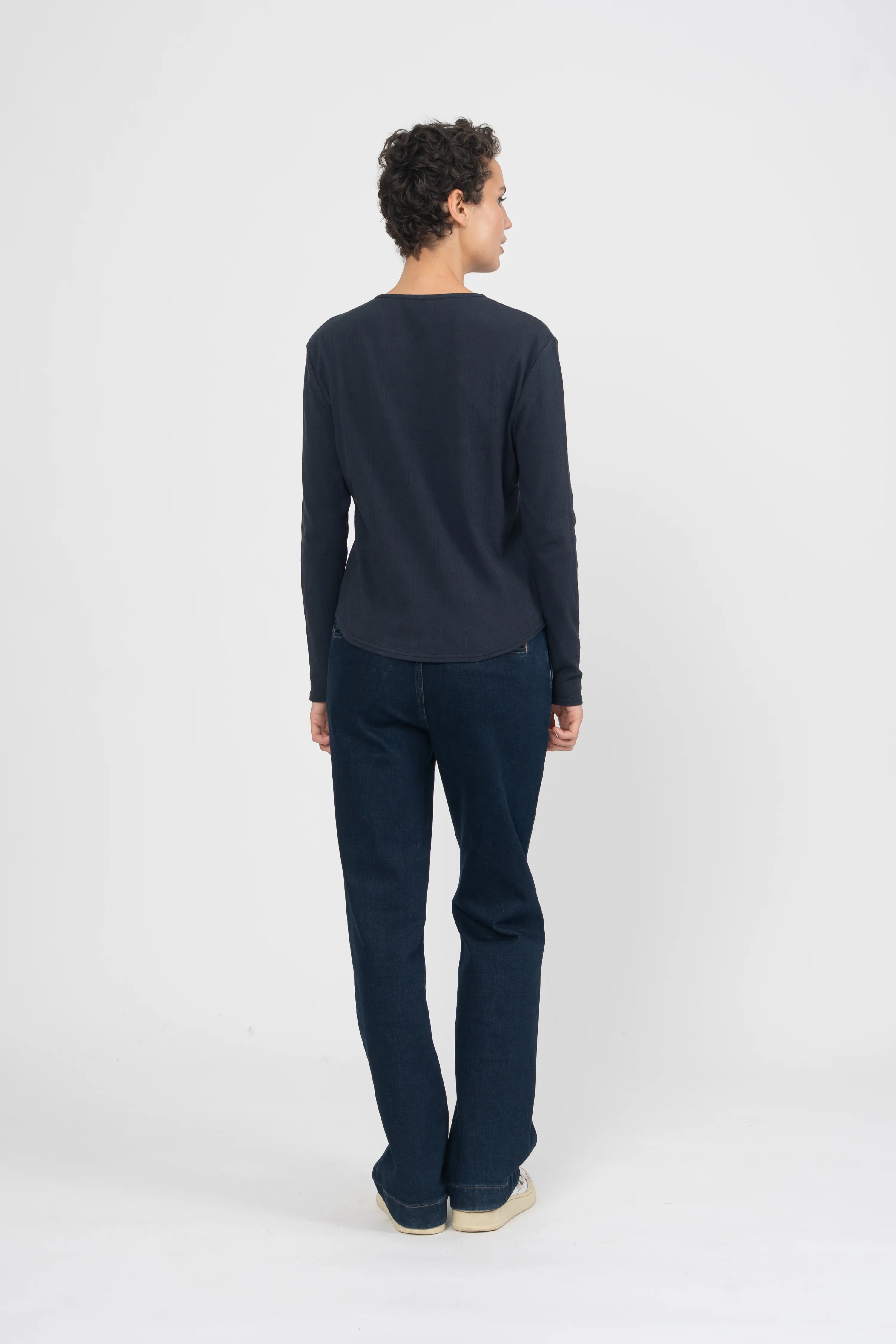 TEE-SHIRT TERRY - NAVY