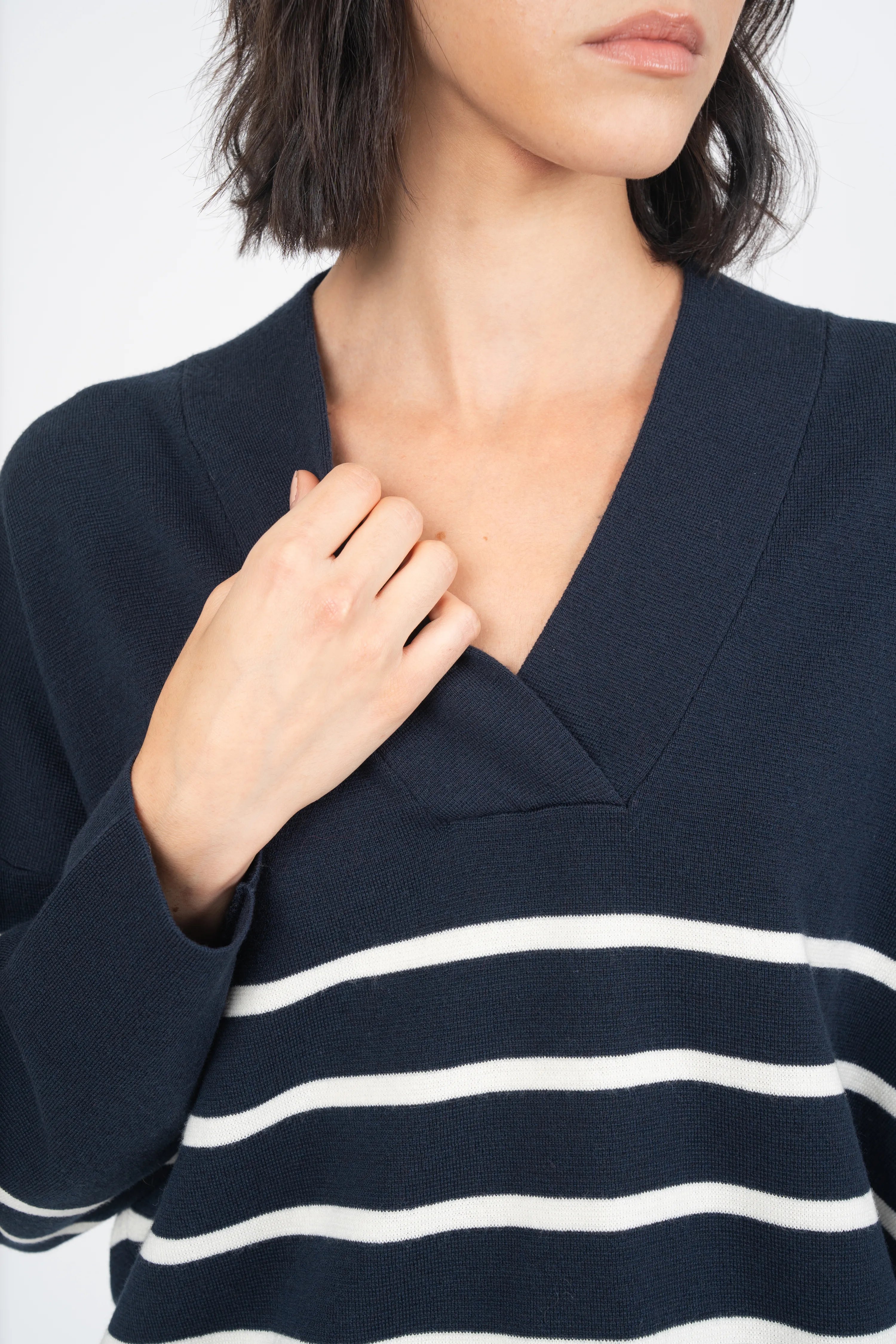 PULL BAMA - NAVY ECRU