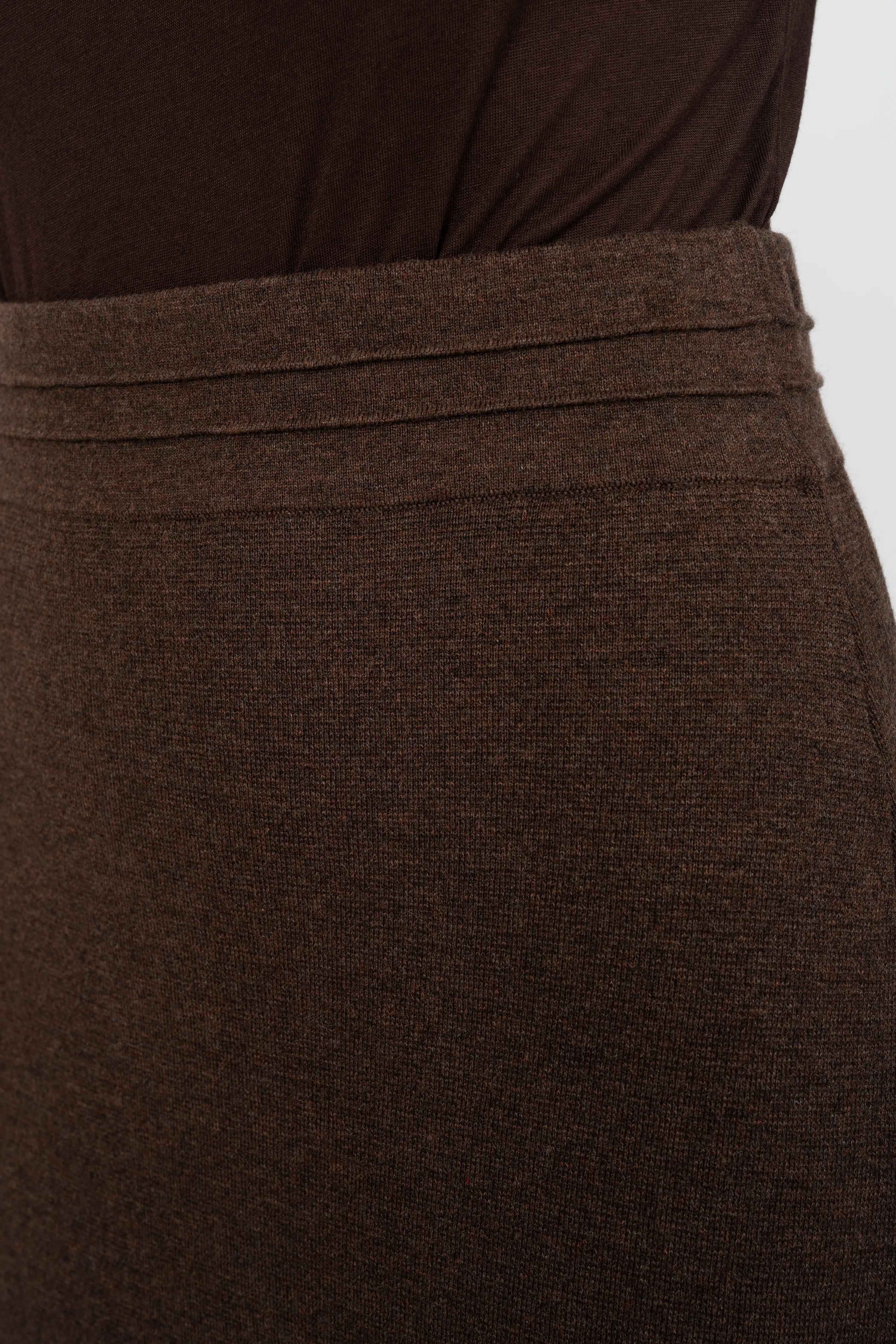 JUPE BAMO - DARK BROWN
