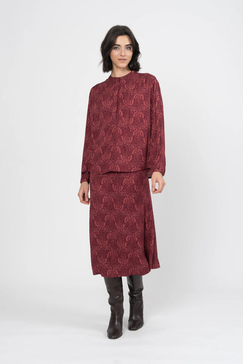 BLOUSE KASPAR - PRINT PAISLEY