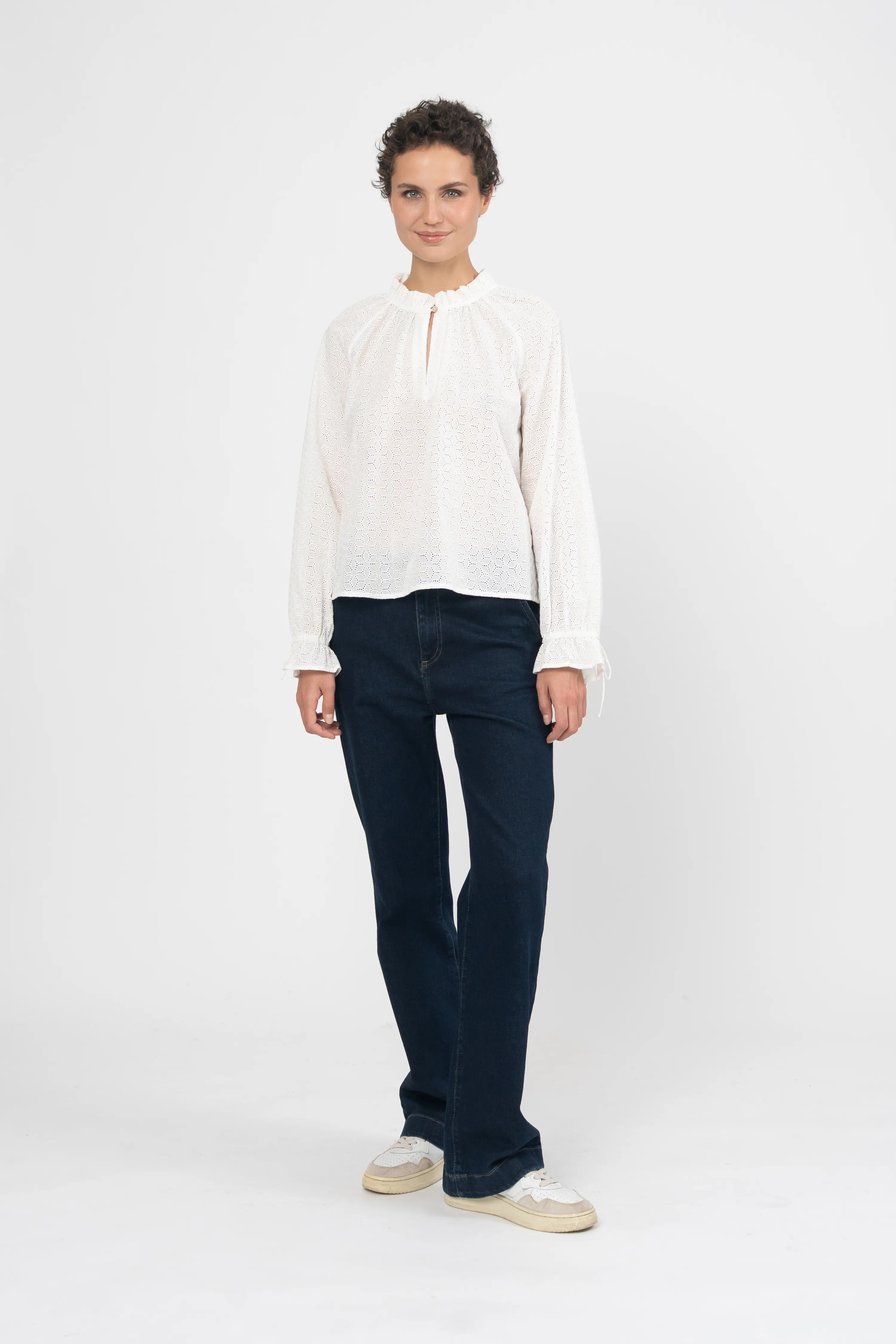 BLOUSE CARINE - BLANC