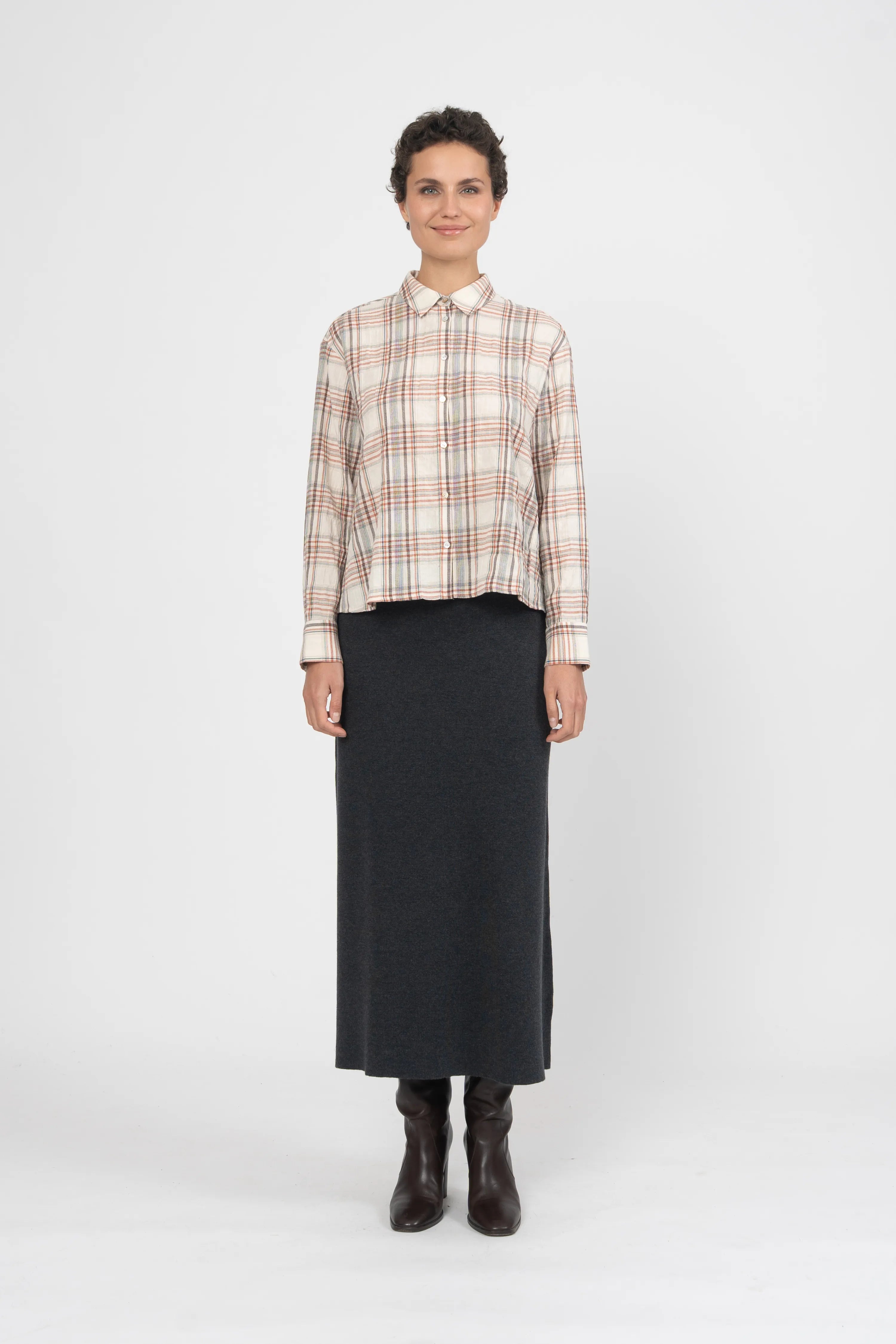 CHEMISE PIPER - CHECKS