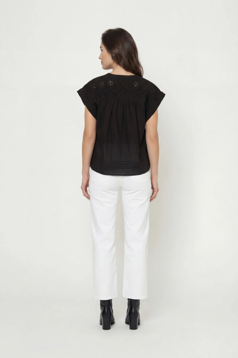 BLOUSE BROMELIA - NOIR