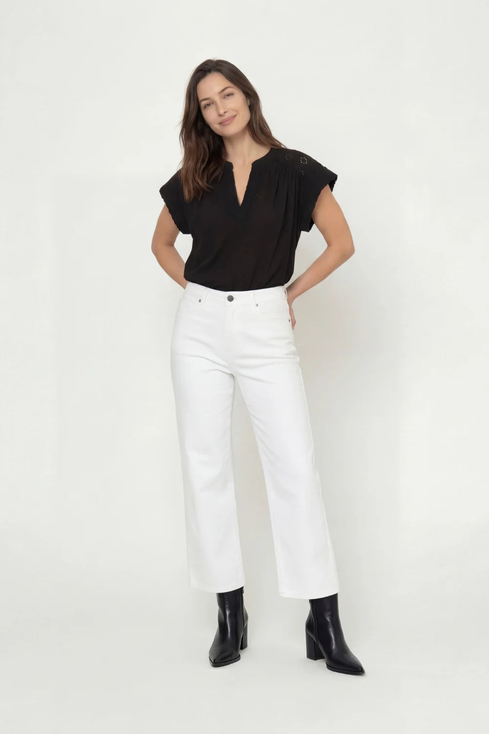 BLOUSE BROMELIA - NOIR