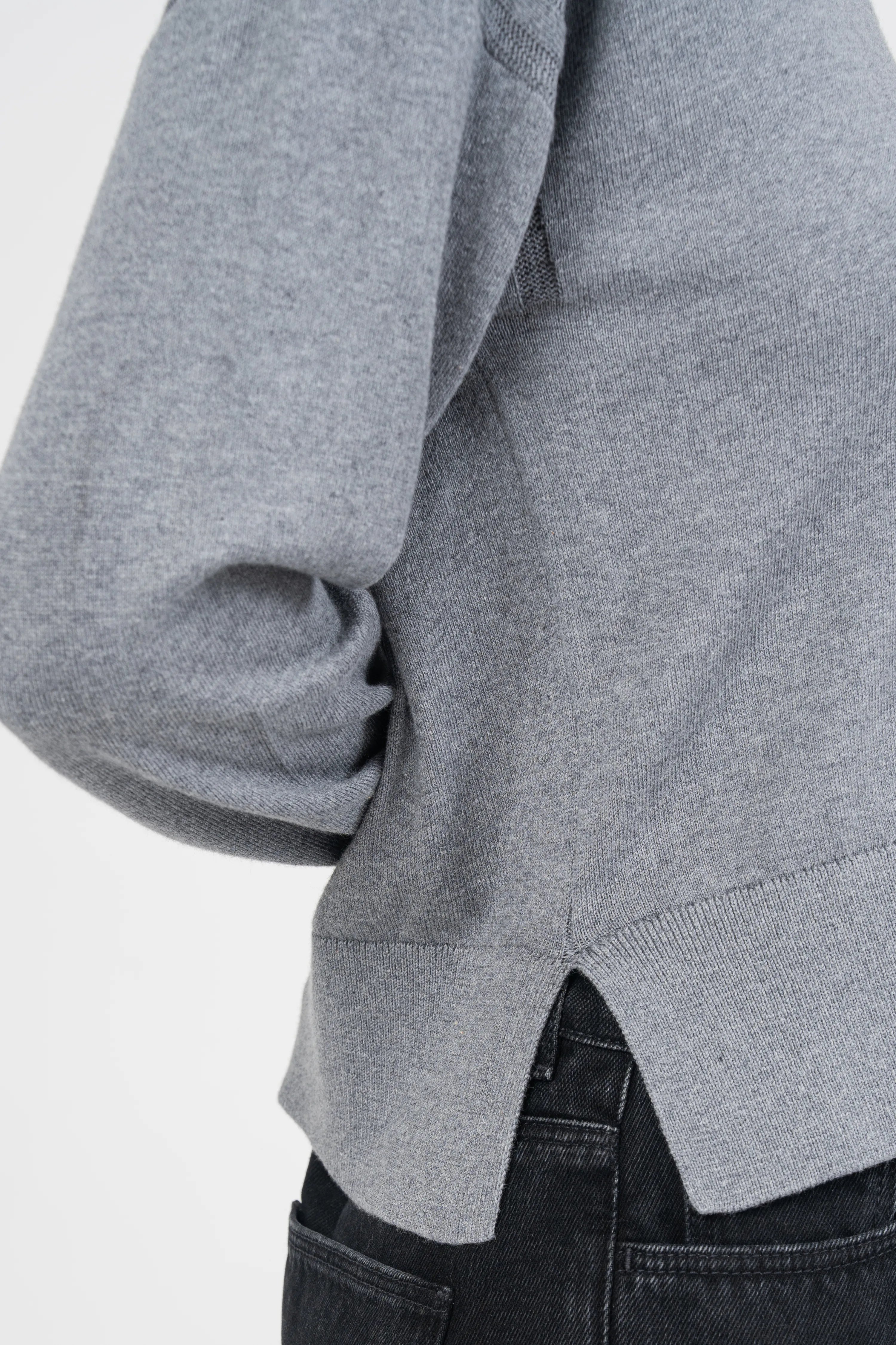 PULL MONTONI - GRIS CHINE