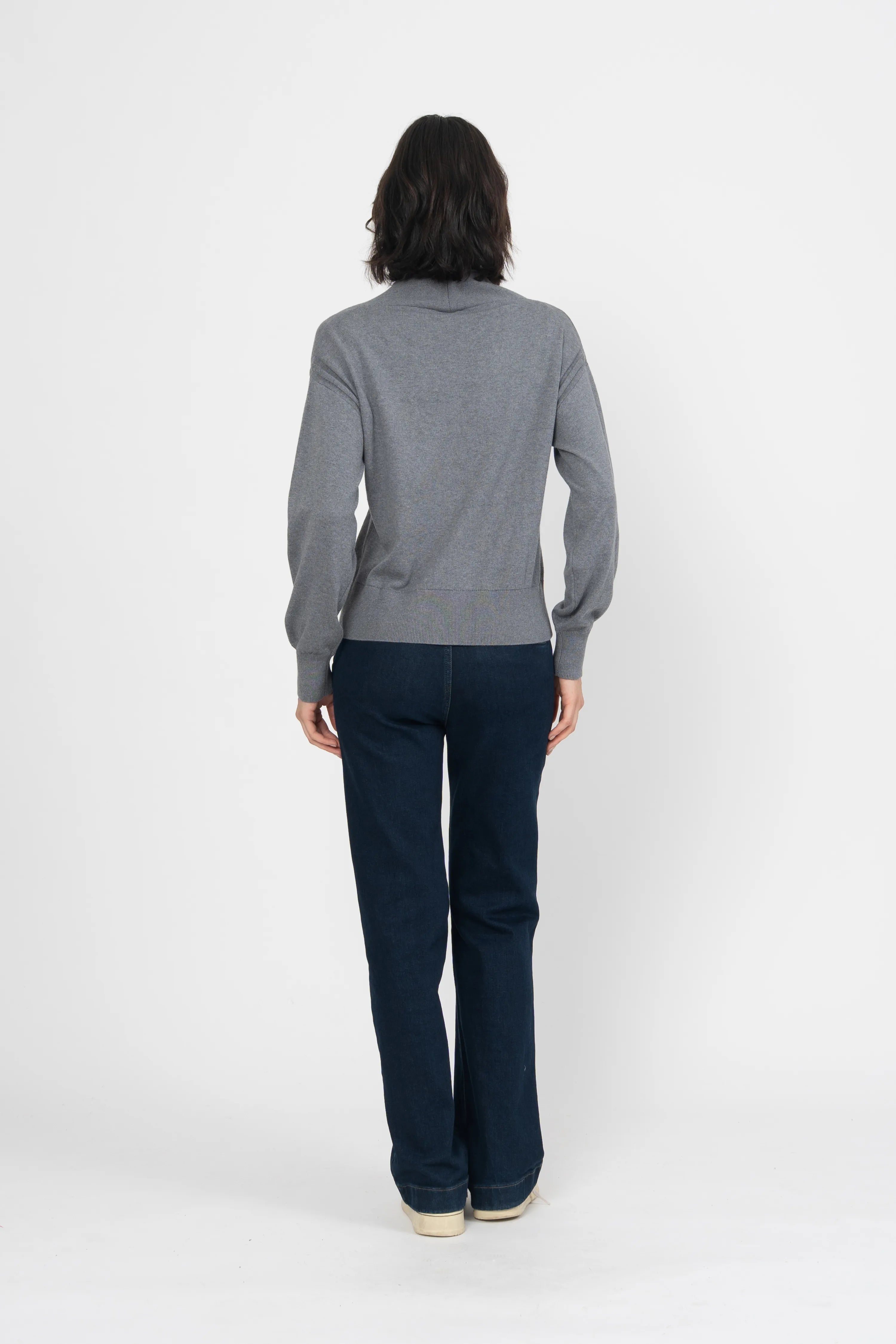 GILET MONTAINE - GRIS CHINE