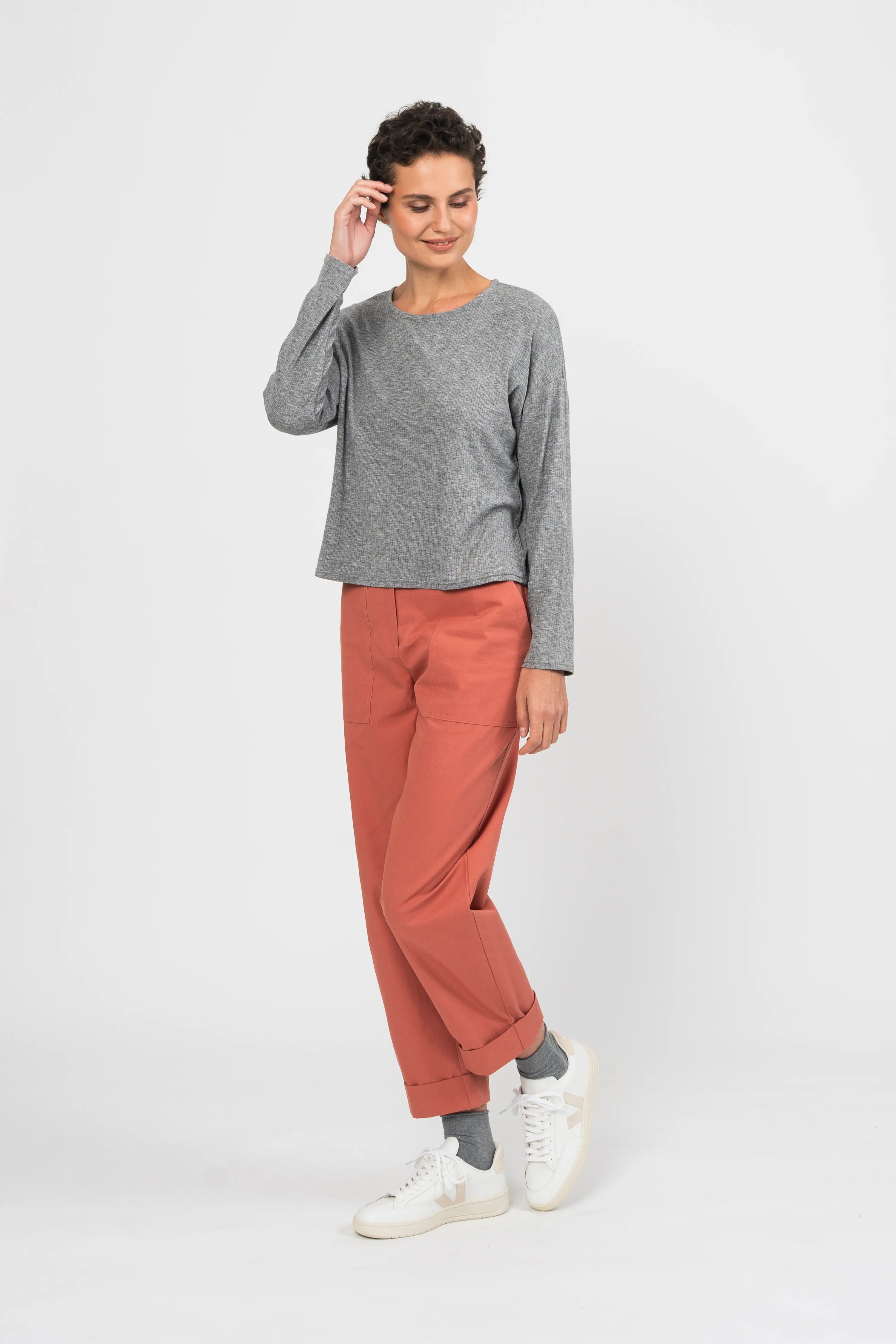 TEE-SHIRT TIBALT - GRIS CHINE