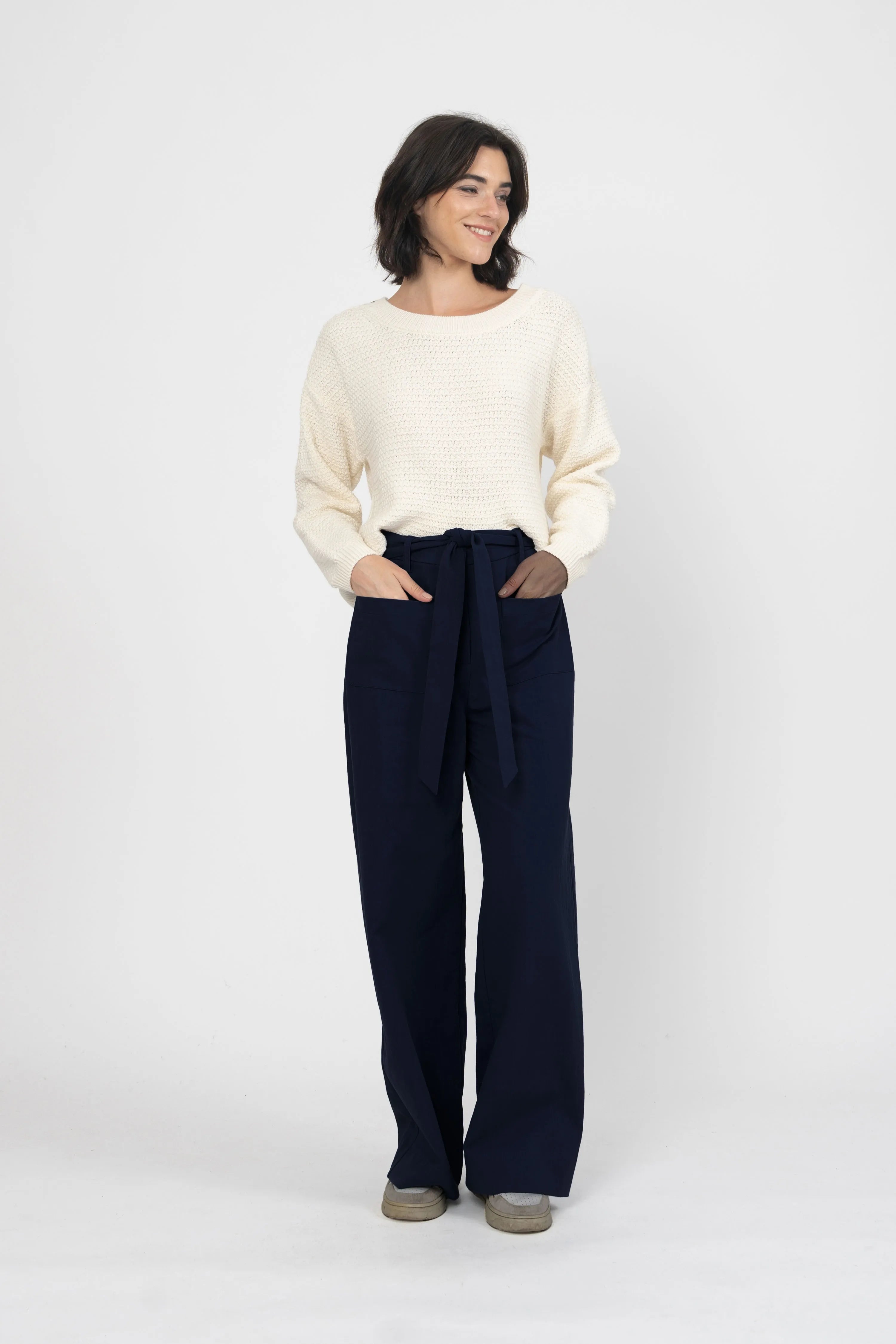 PANTALON CORA - NAVY