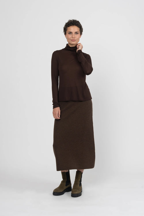 TEE-SHIRT TORI - MARRON