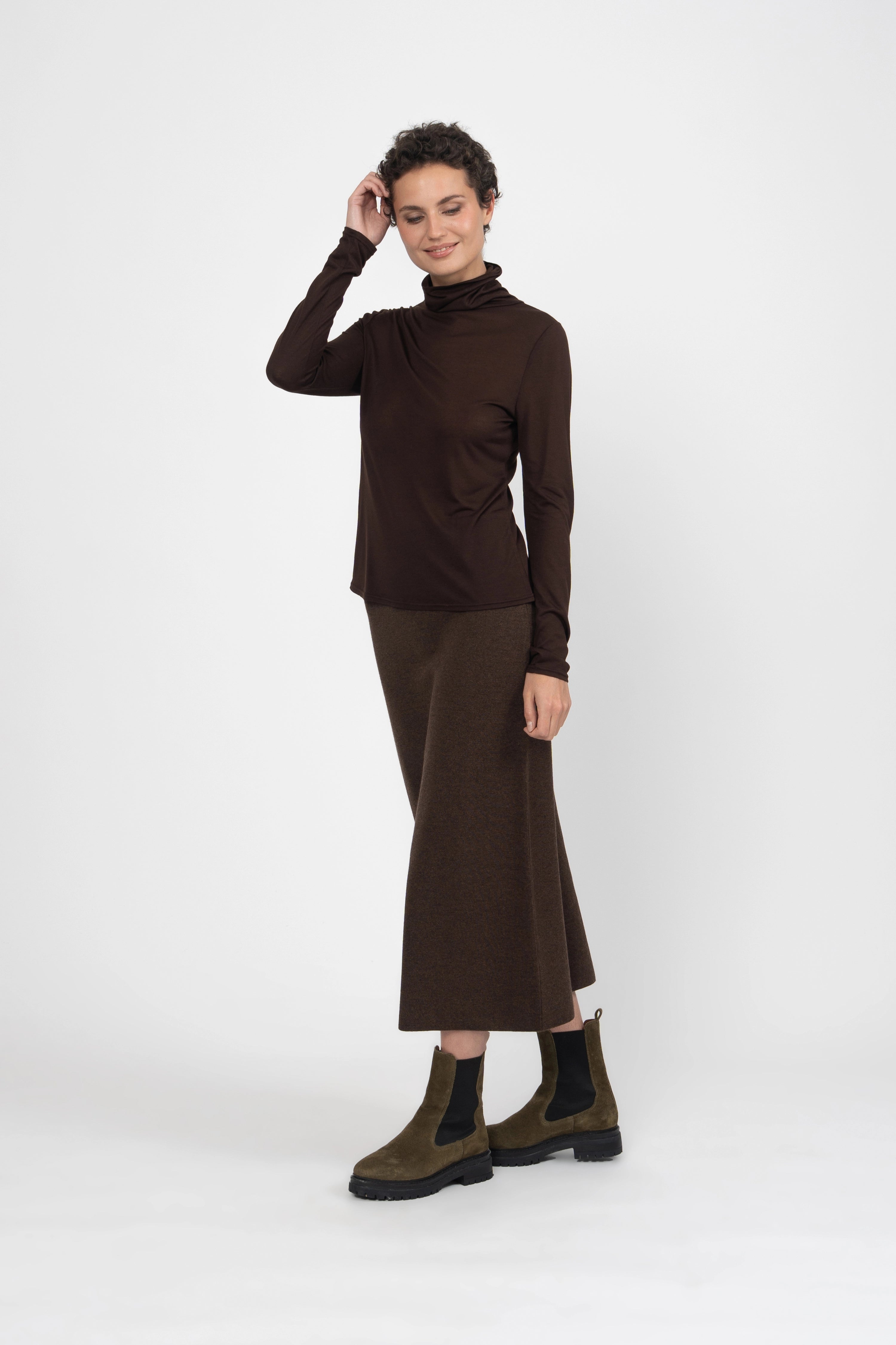 TEE-SHIRT TORI - MARRON