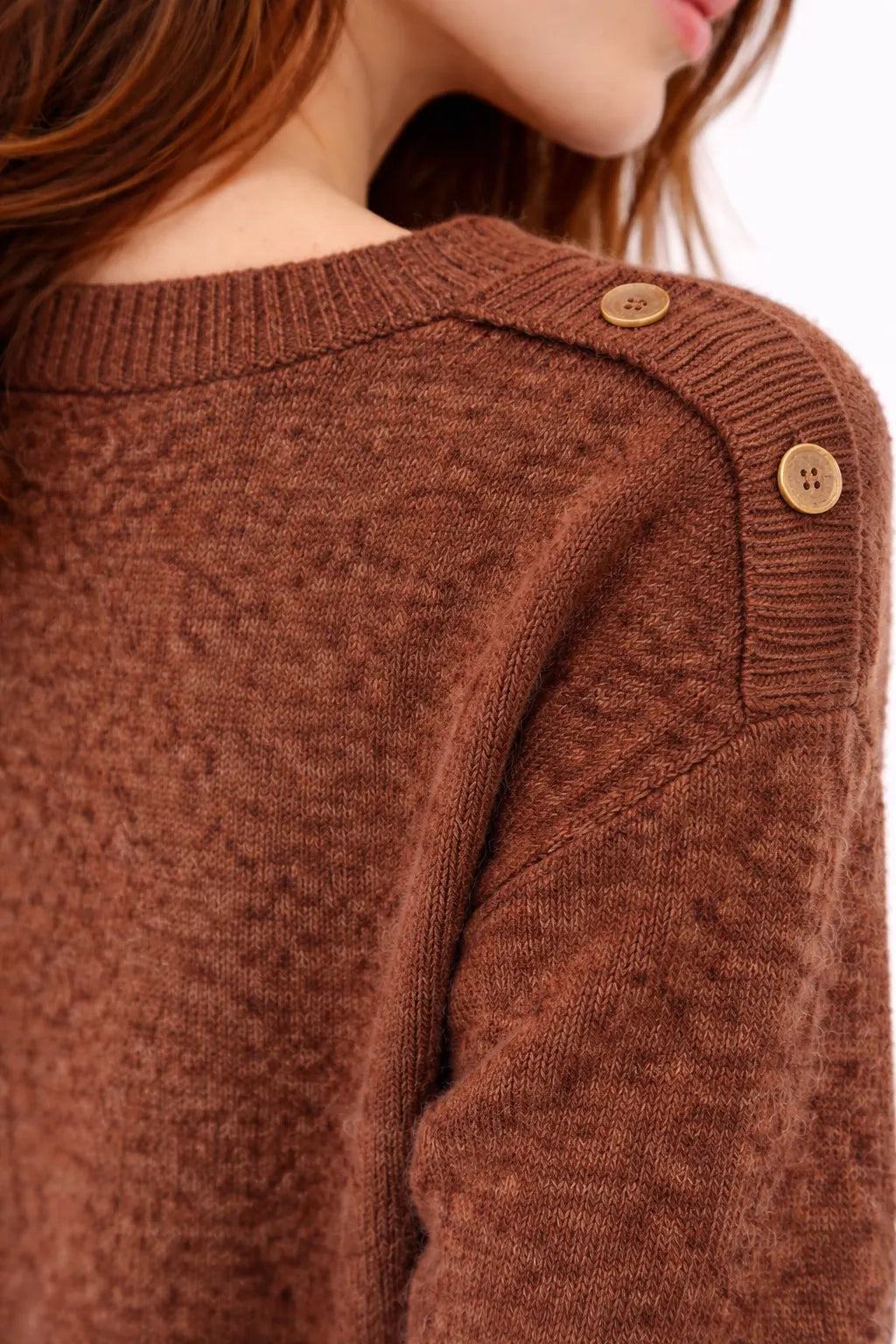 ROBE MALICE - DARK BROWN