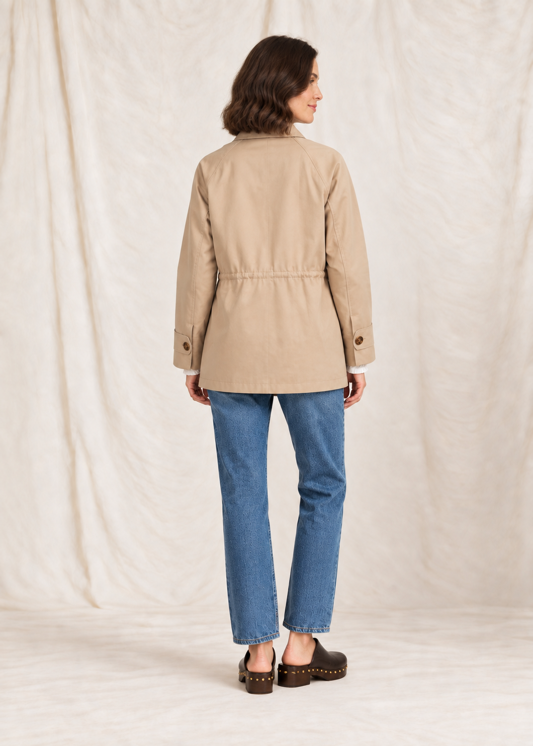 VESTE PIALA - TAUPE