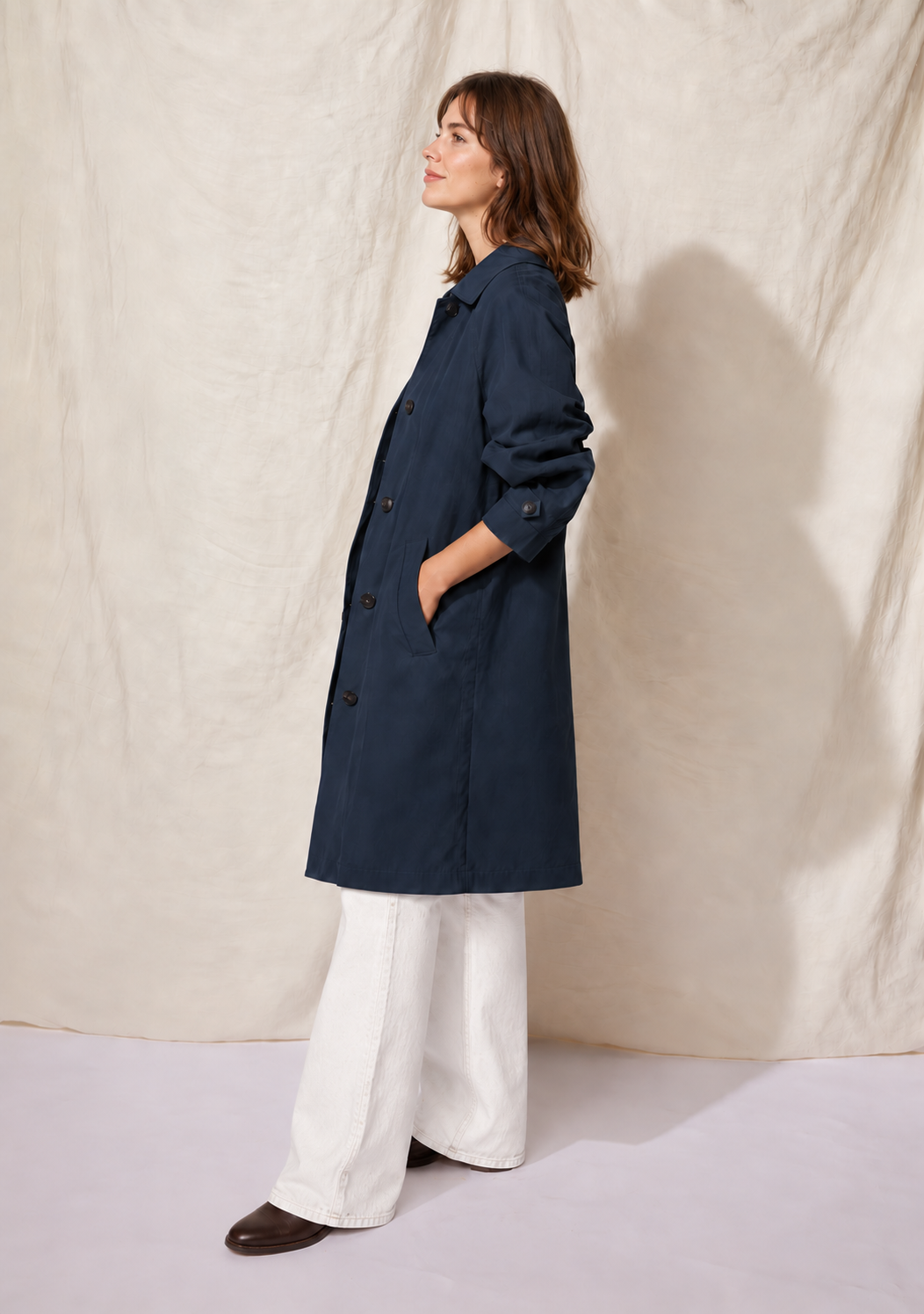 MANTEAU PIA - NAVY