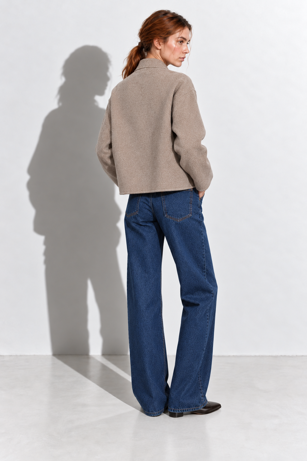 MANTEAU FLORIANE - TAUPE