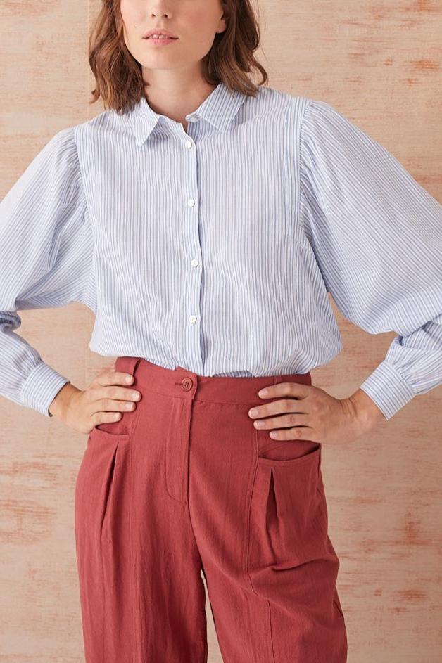 CHEMISE REGANE - CIEL