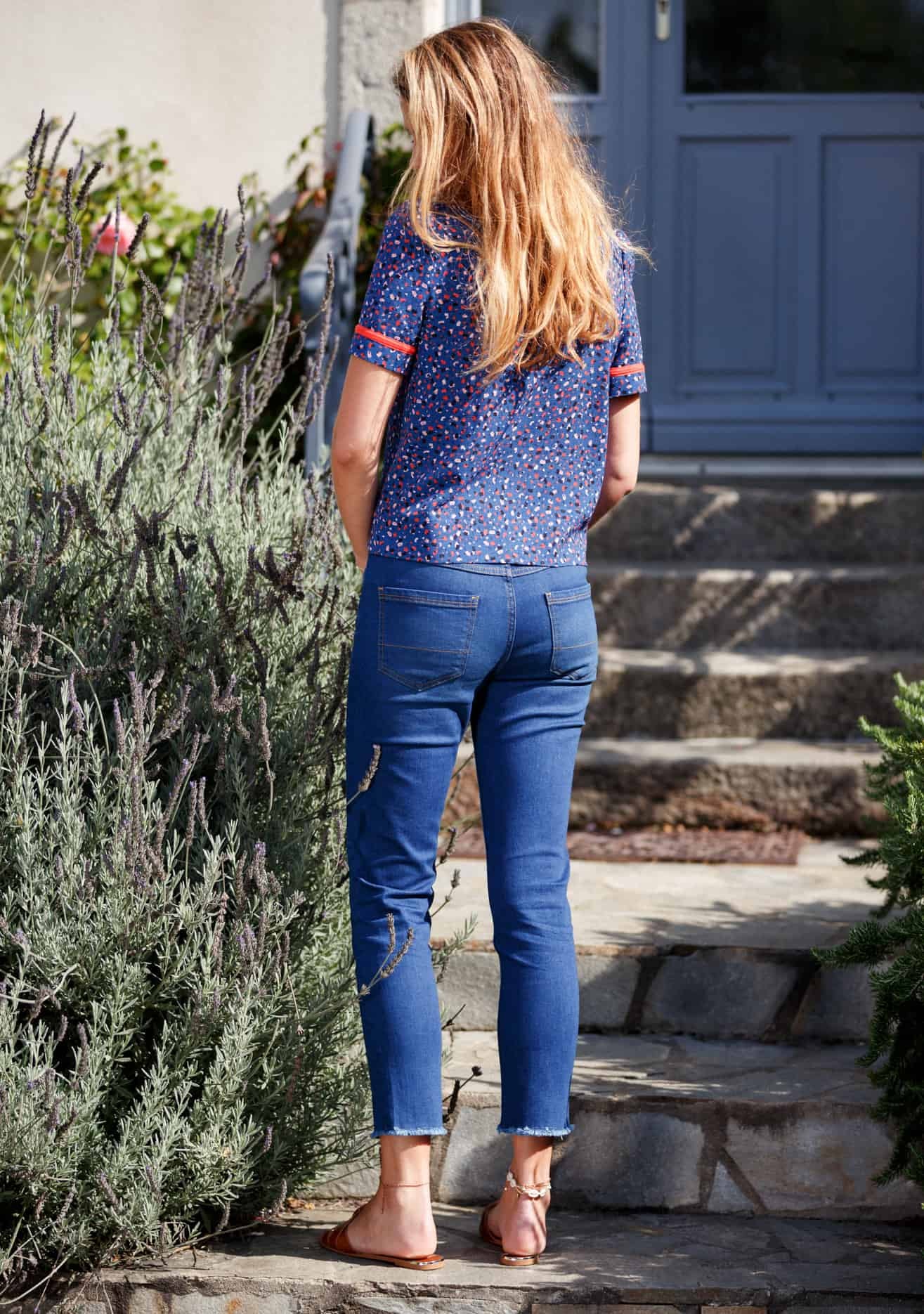 JEAN CHARLOTTE - DENIM DARK BLUE