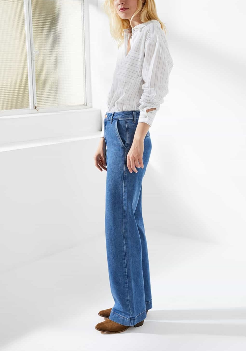 PANTALON FARAH - NEW BLEACHED