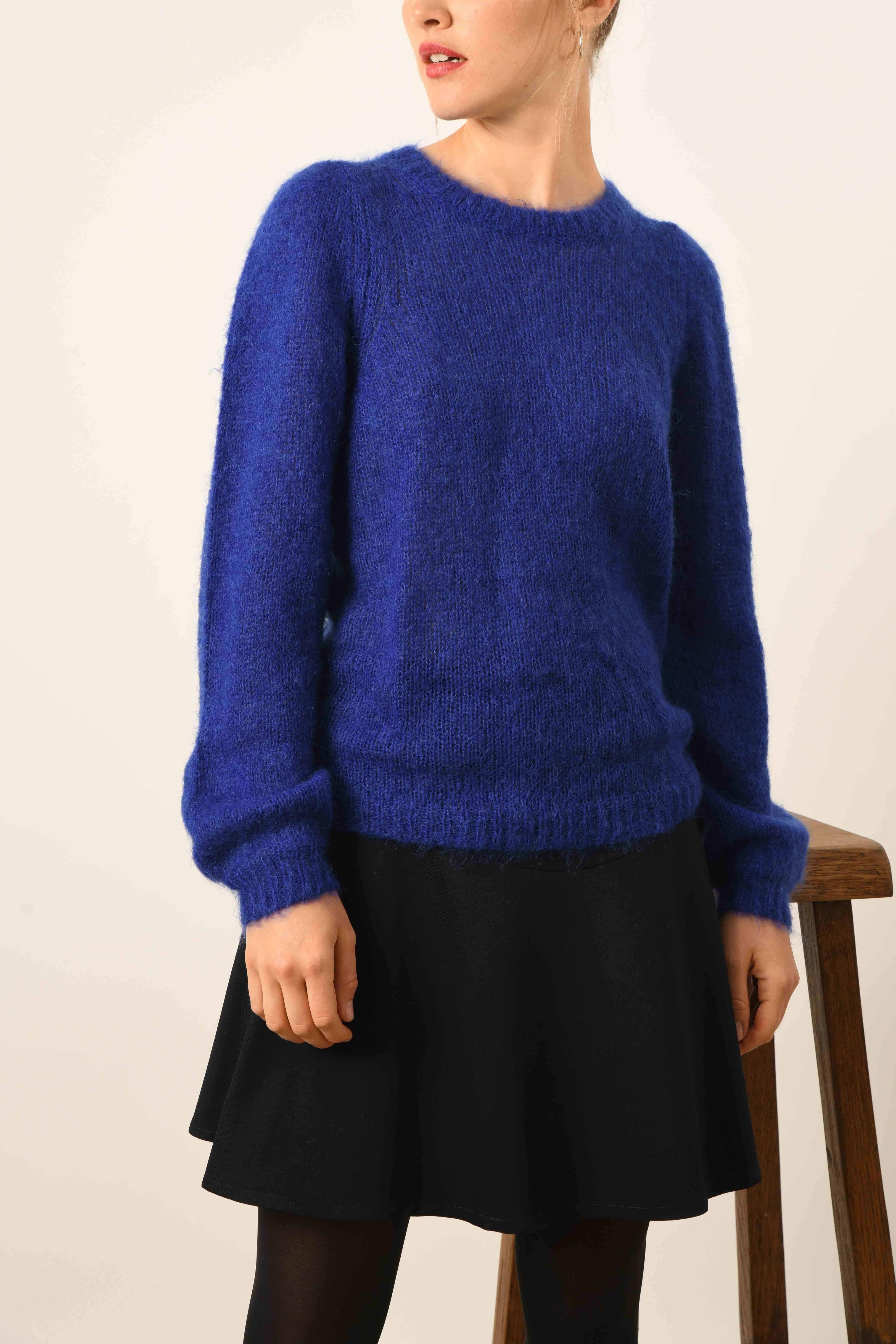 PULL EDEL - ROYAL BLEU