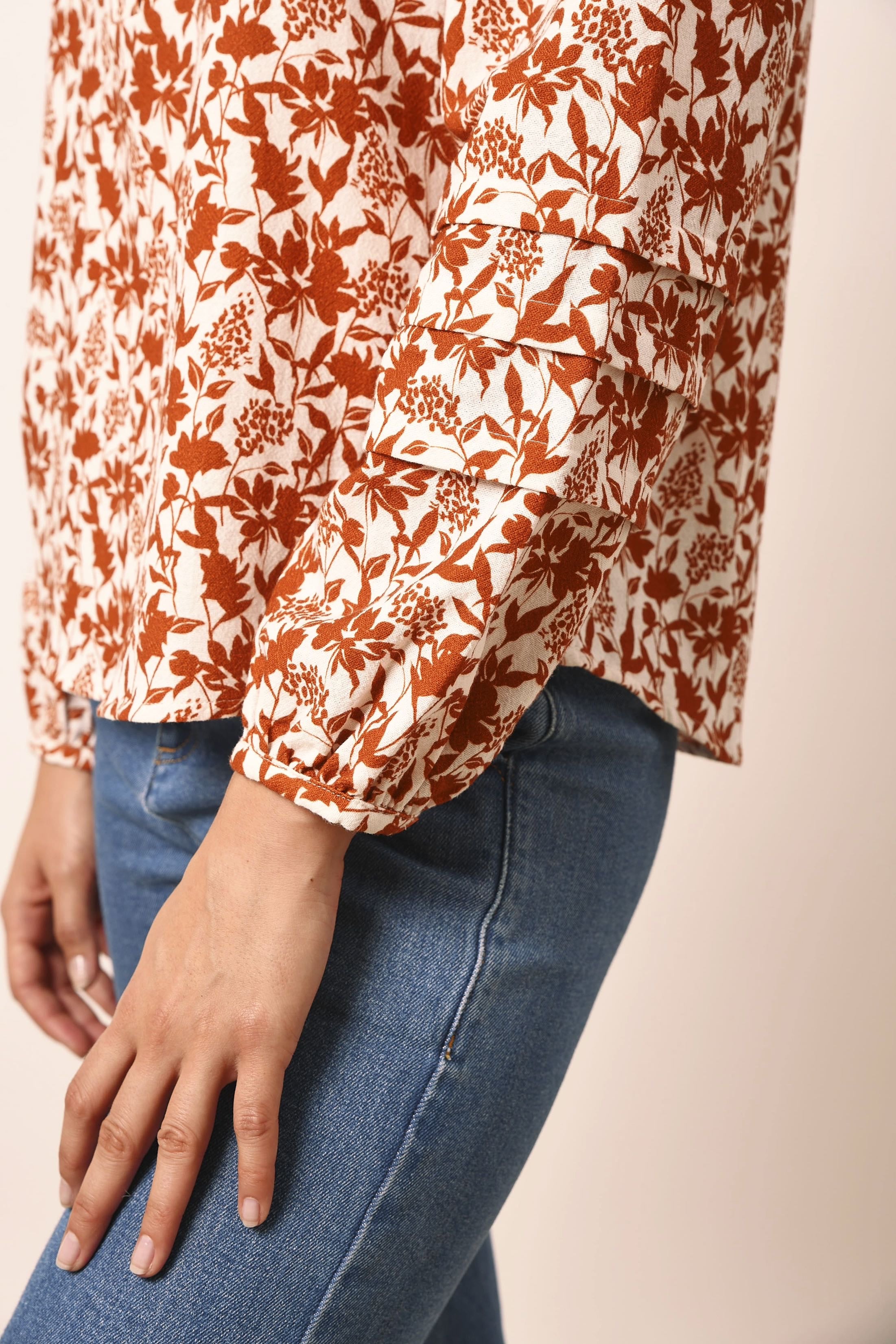 BLOUSE PRALINE - PRINT LAVANDOU