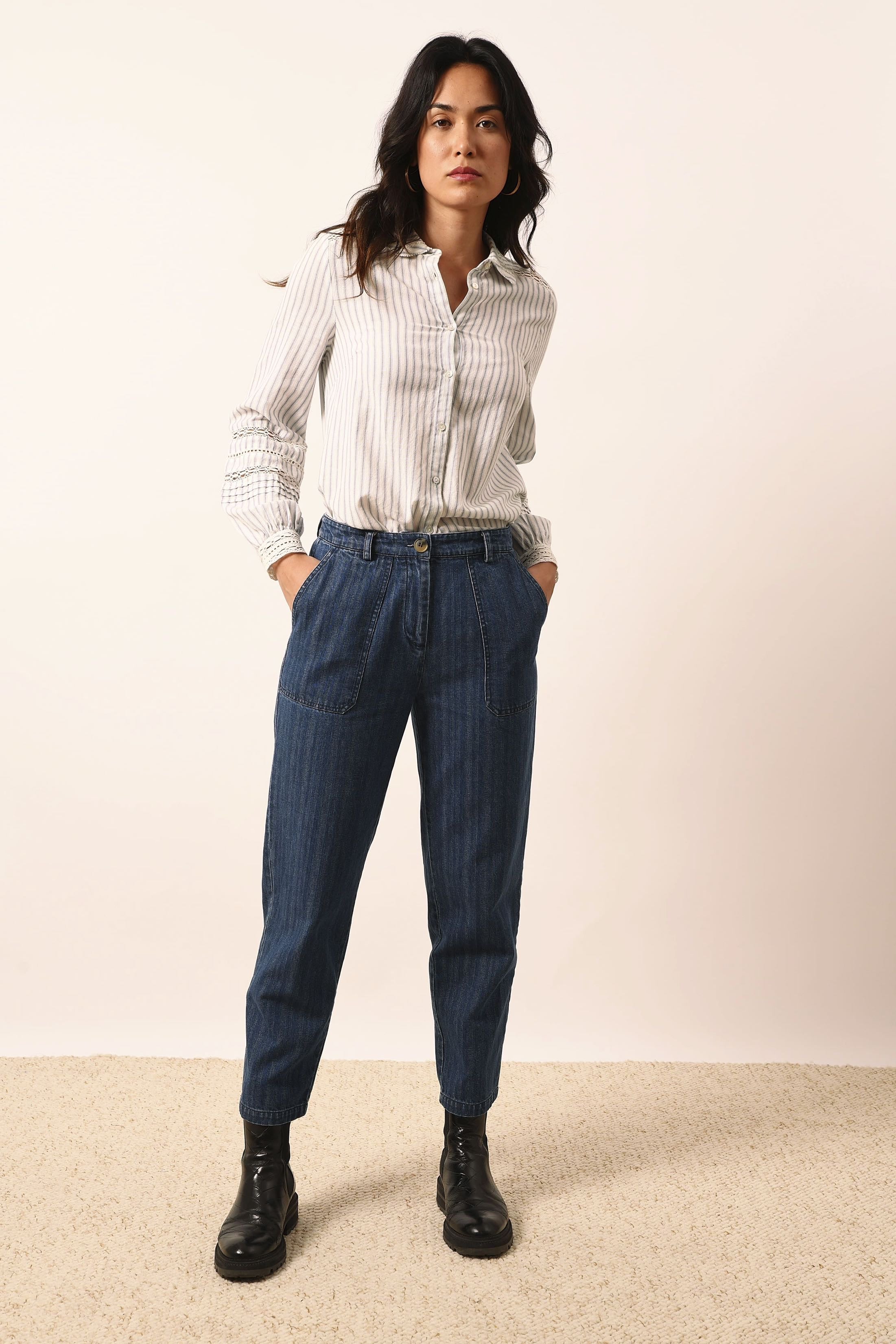 JEAN RYLES - DENIM BRUT