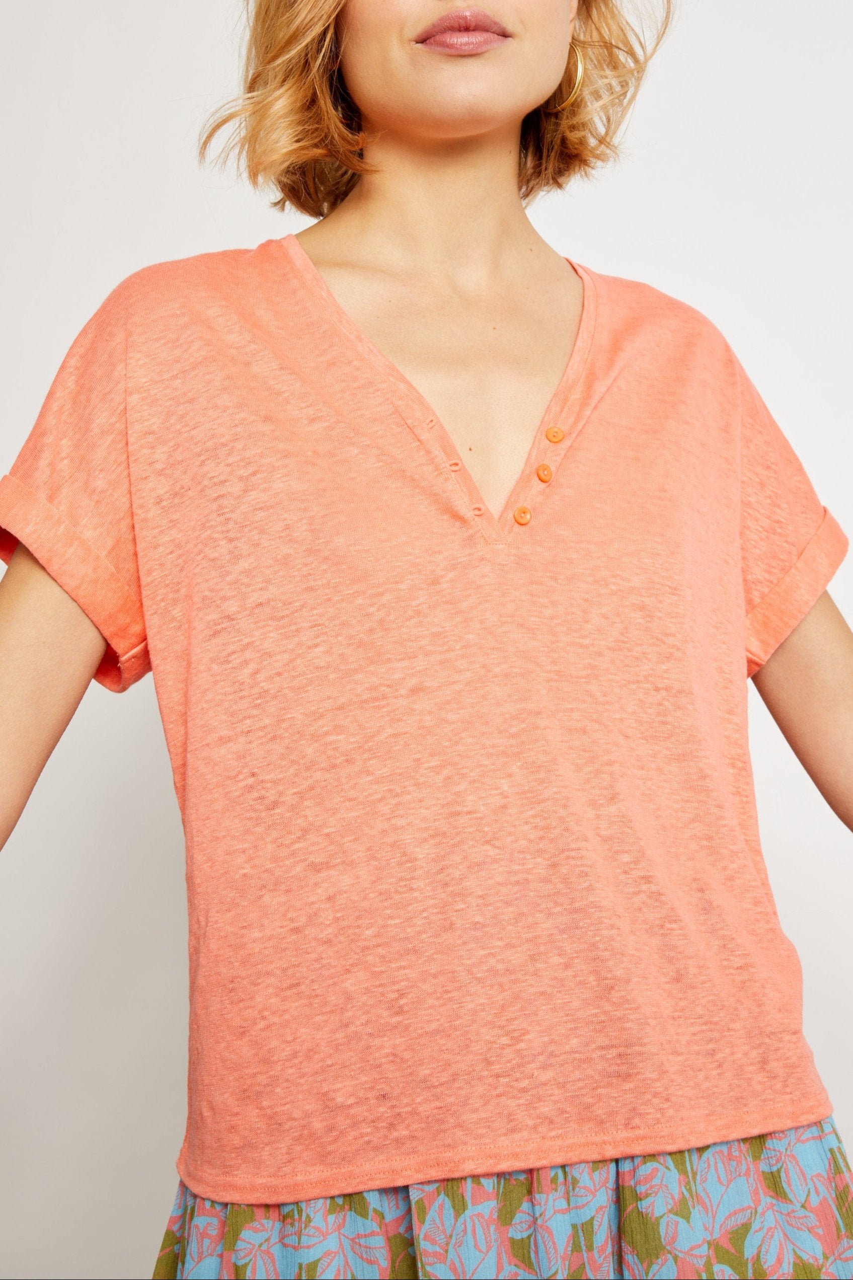 Tee-Shirt TINS - CORAIL