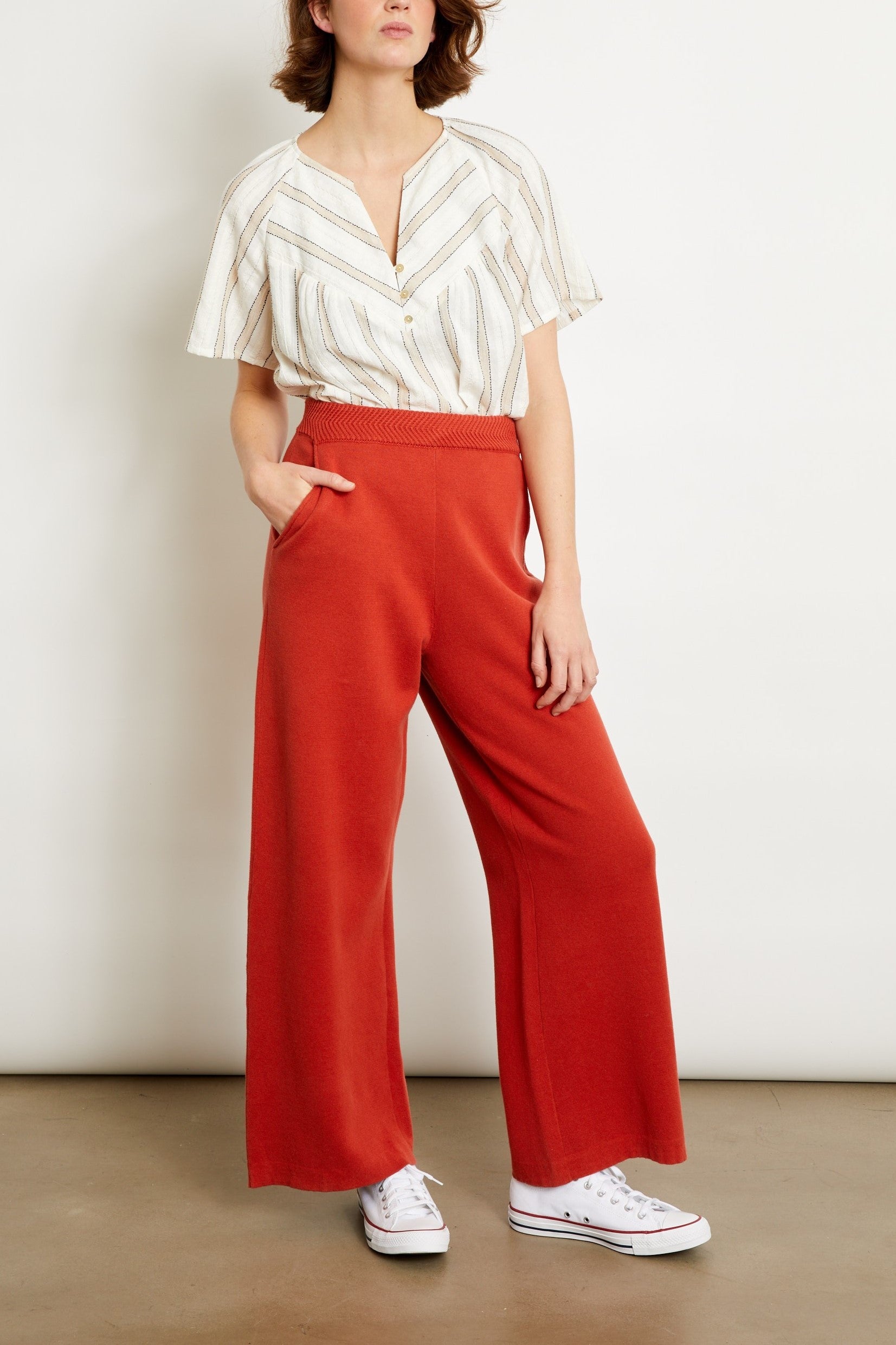 PANTALON CONSTO - CHERRY